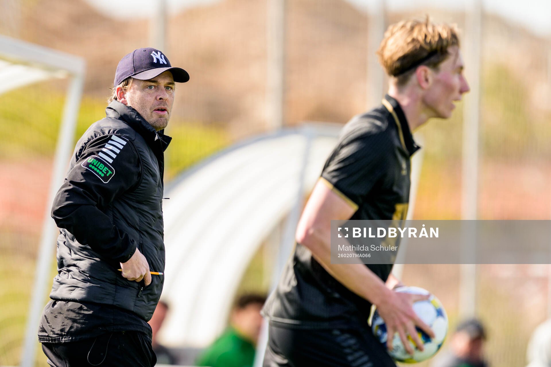 Head coach Fredrik Holmberg of GAIS