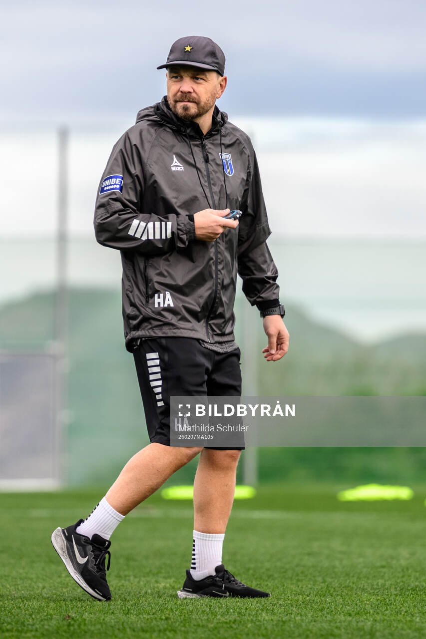 Assisterande tränare Henrik Åhnstrand