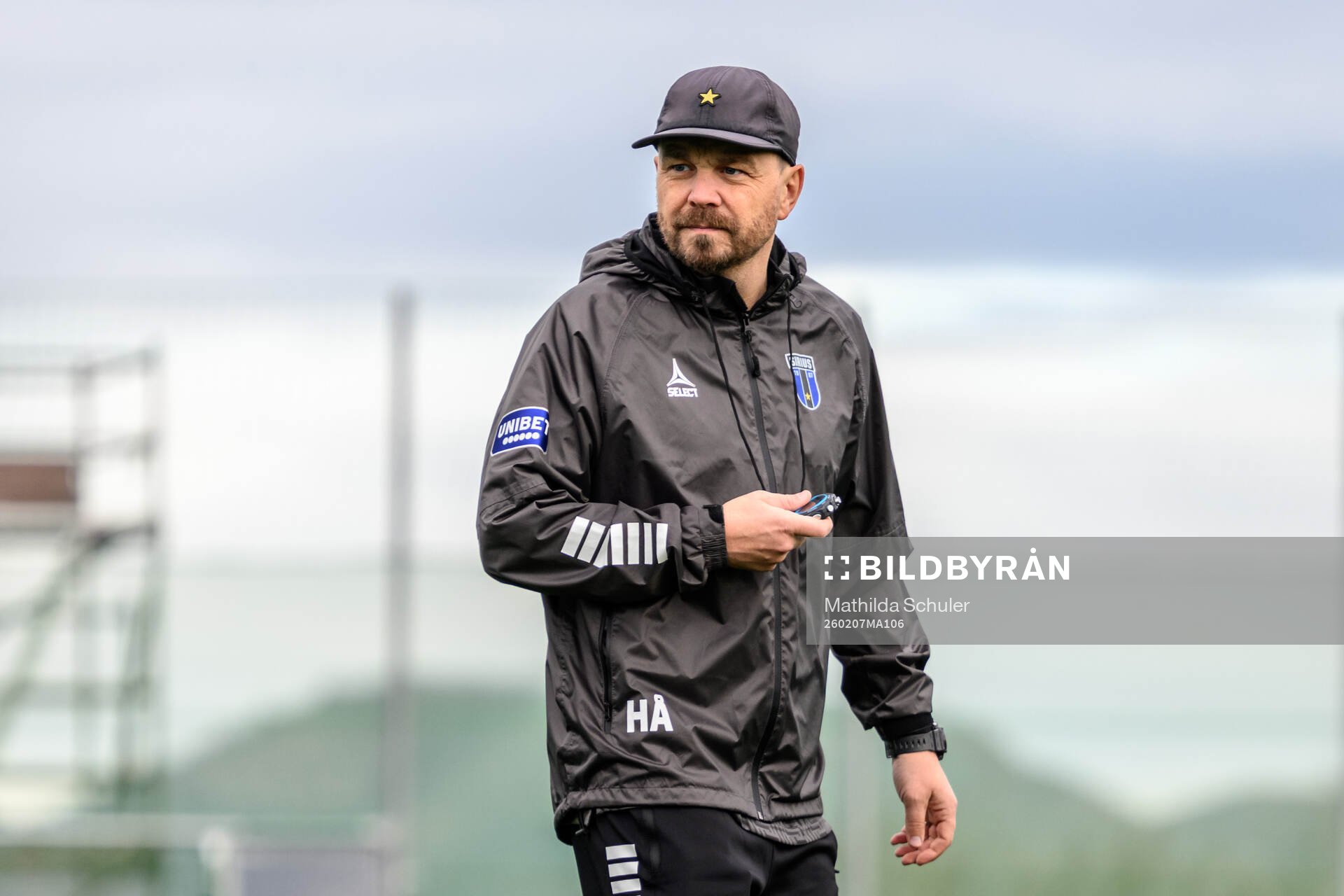 Assisterande tränare Henrik Åhnstrand