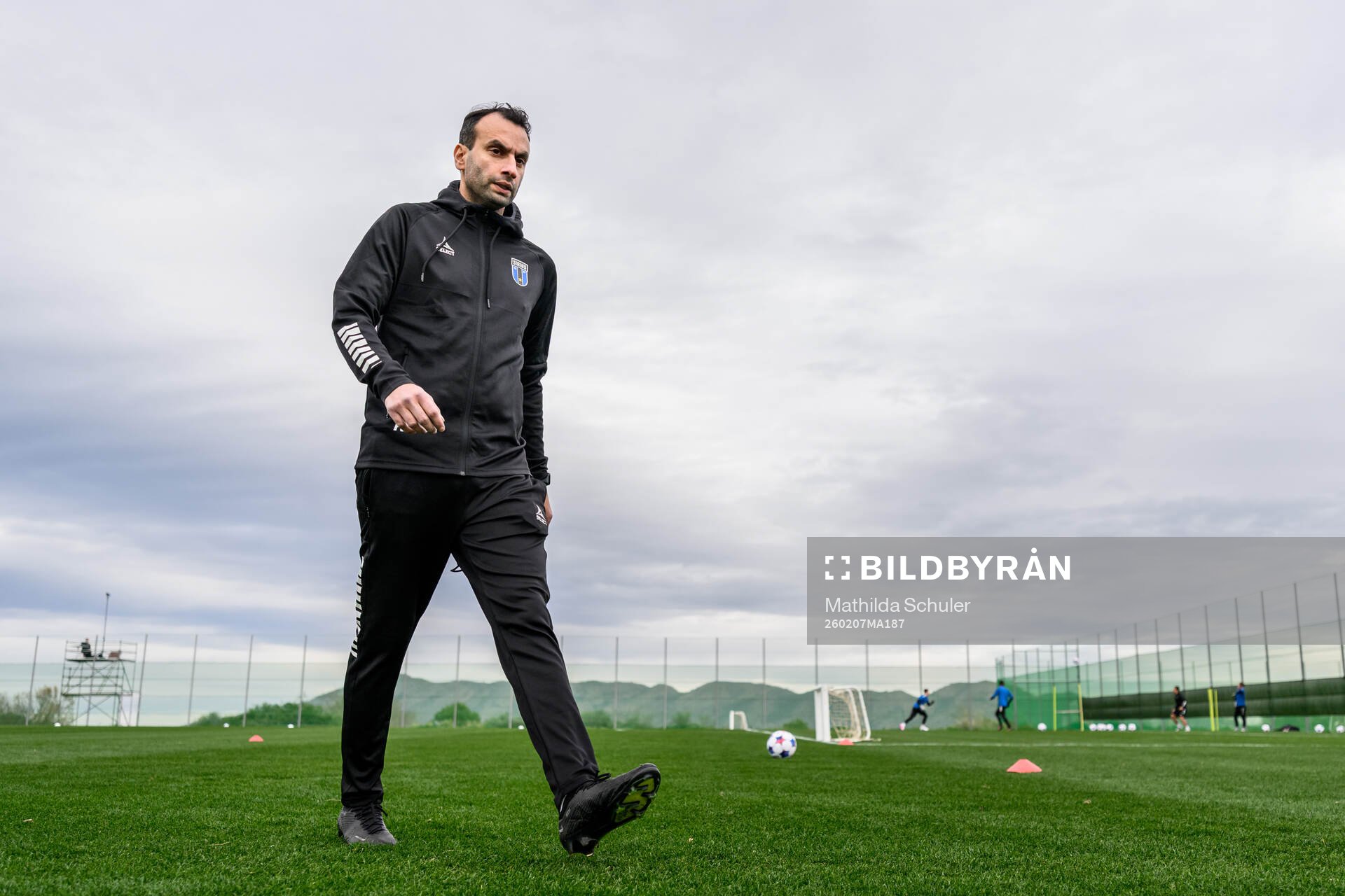 Tränare Andreas Engelmark