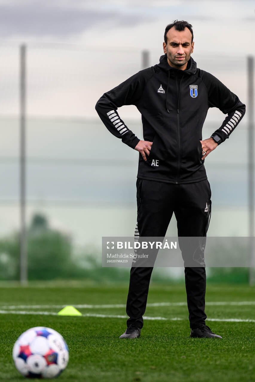 Tränare Andreas Engelmark