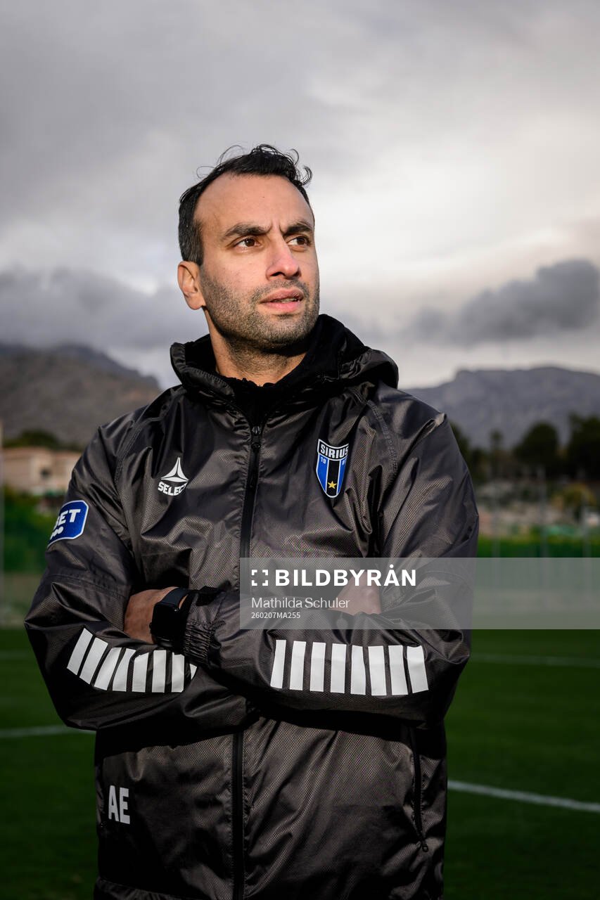 Tränare Andreas Engelmark