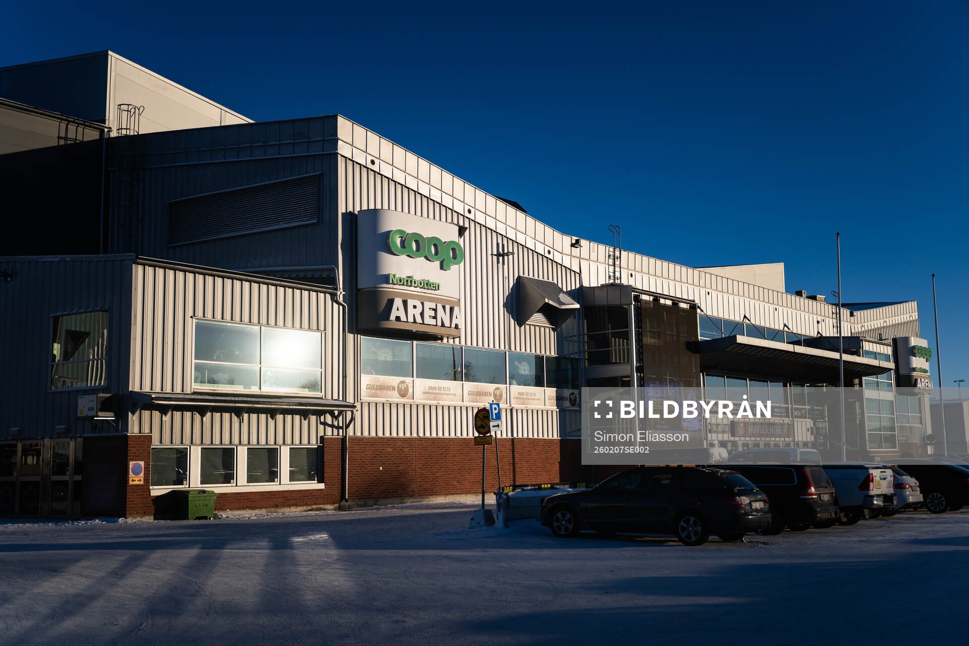 Coop Norrbotten arena exteriör
