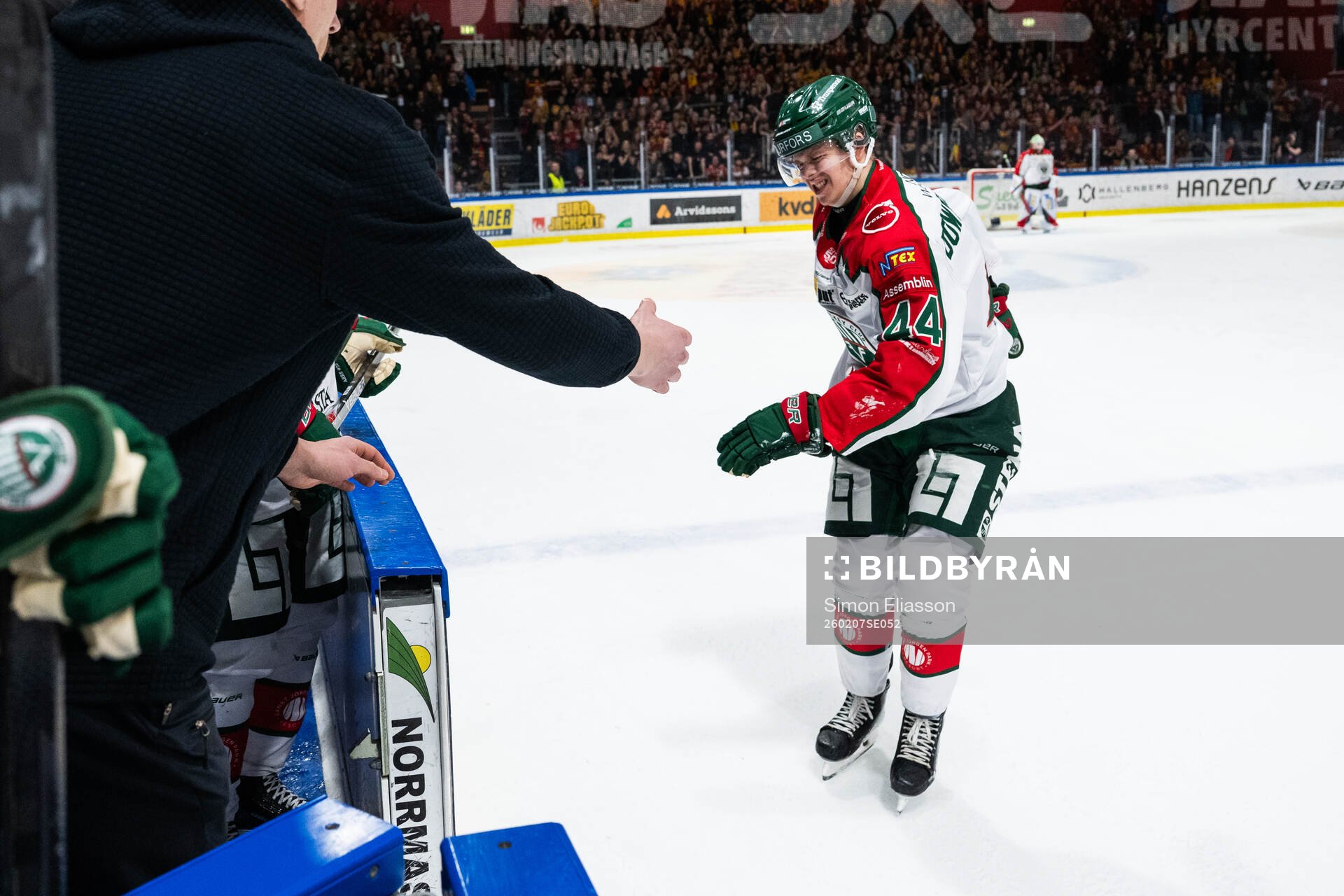 Frölundas Noah Dower Nilsson har ont
