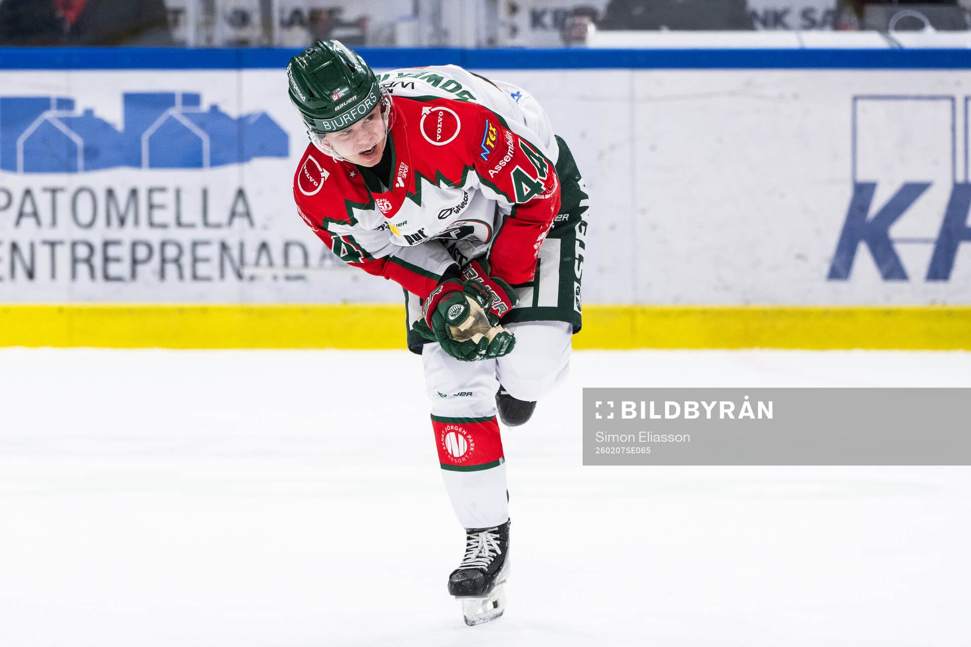 Frölundas Noah Dower Nilsson har ont