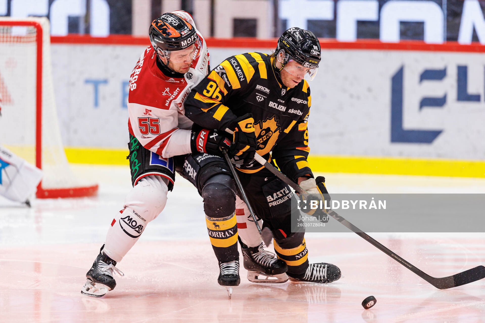 Örebros David Quenneville och Skellefteås Rickard Hugg