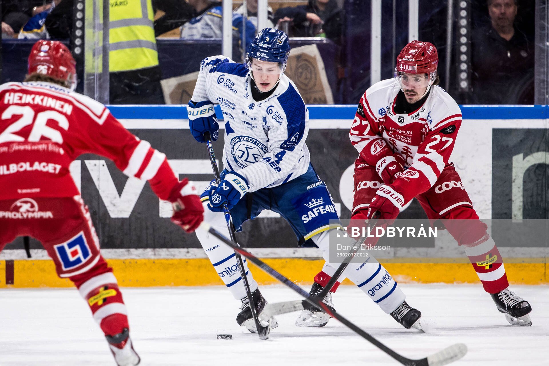 Leksands Tinus Luc Koblar och Timrås Ludvig Levinsson