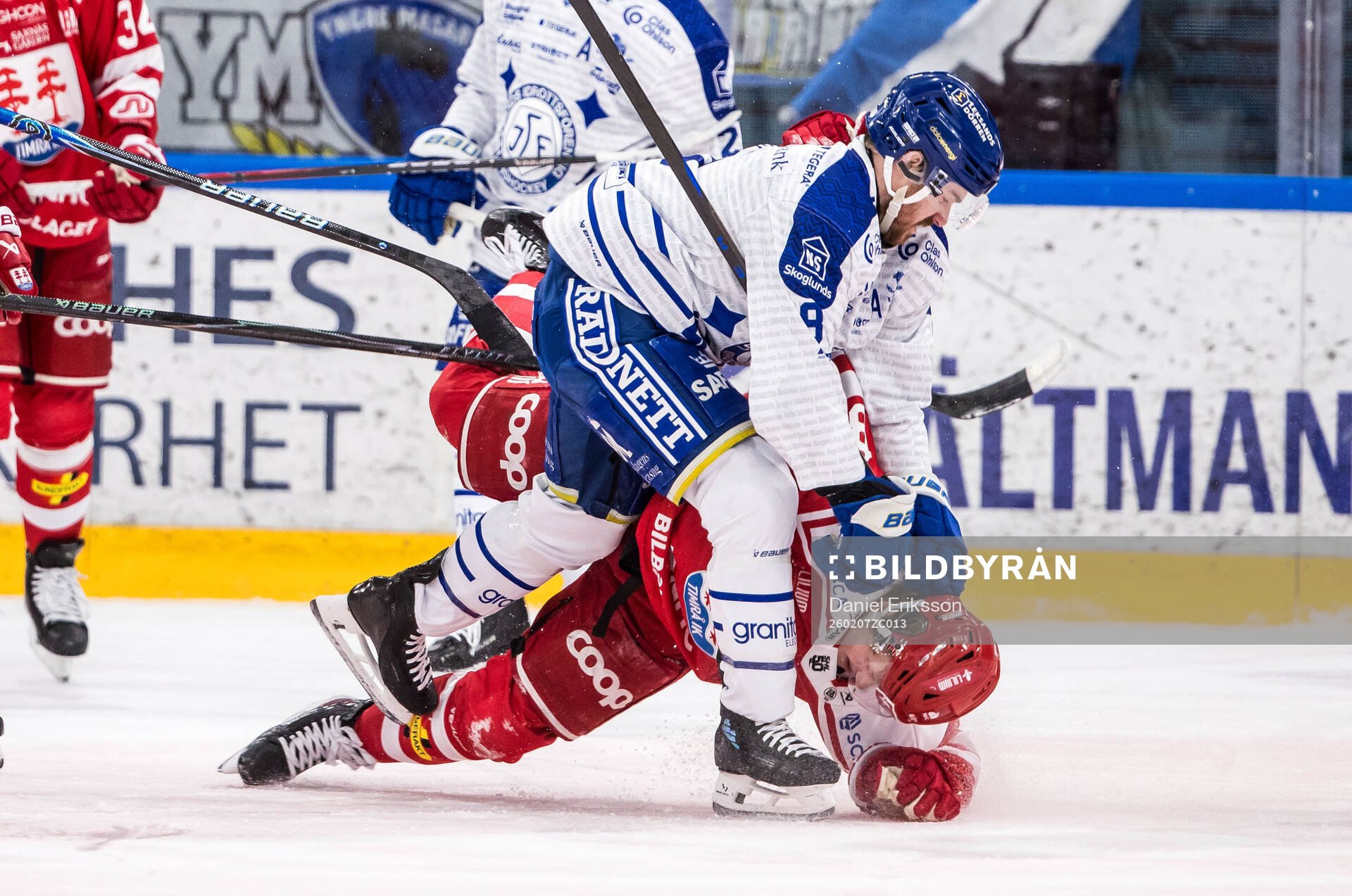 Timrås Eddie Genborg och Leksands Matt Caito
