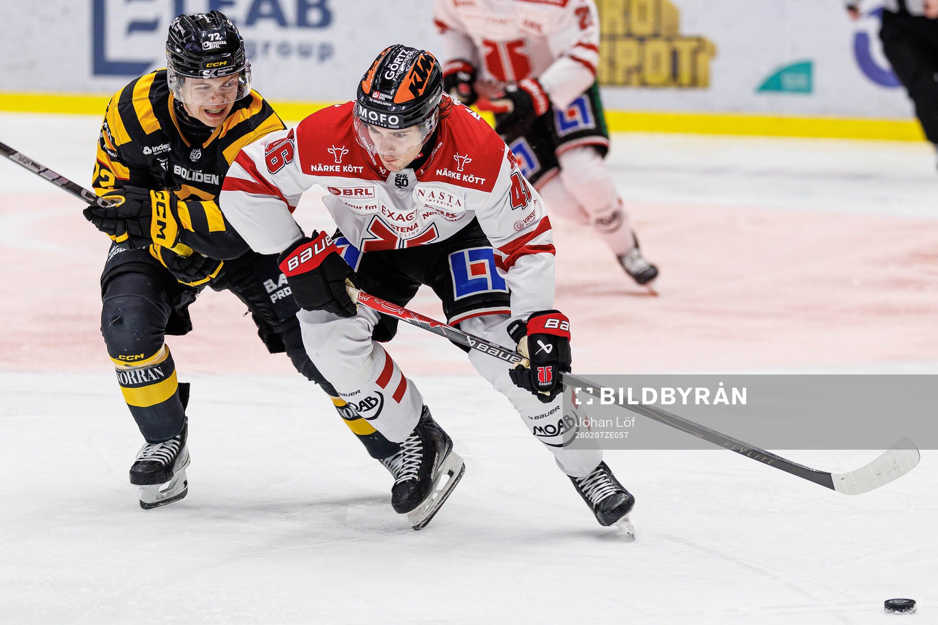 Skellefteås Oskar Vuollet och Örebros Svante Sjödin