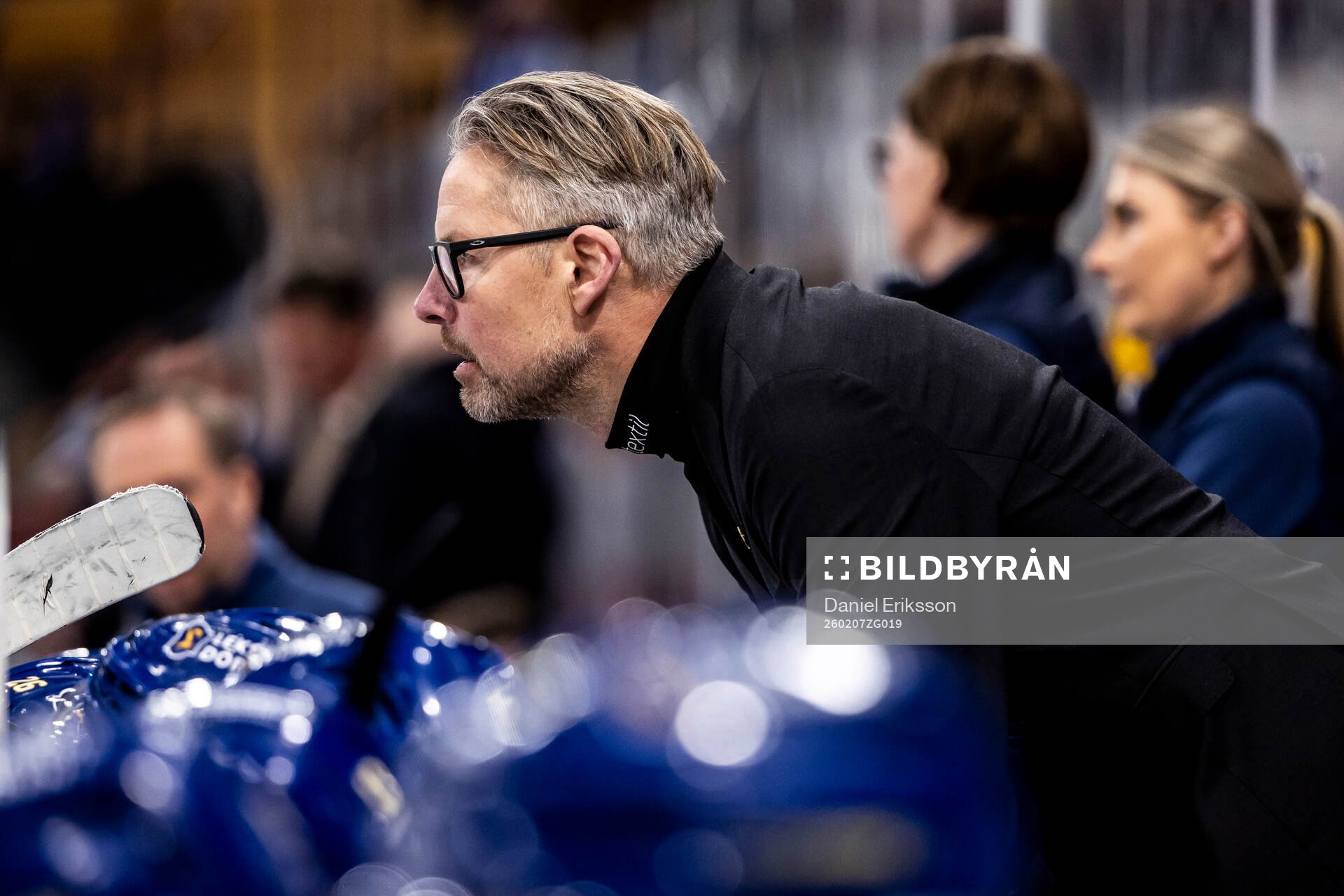 Leksands tränare Johan Hedberg