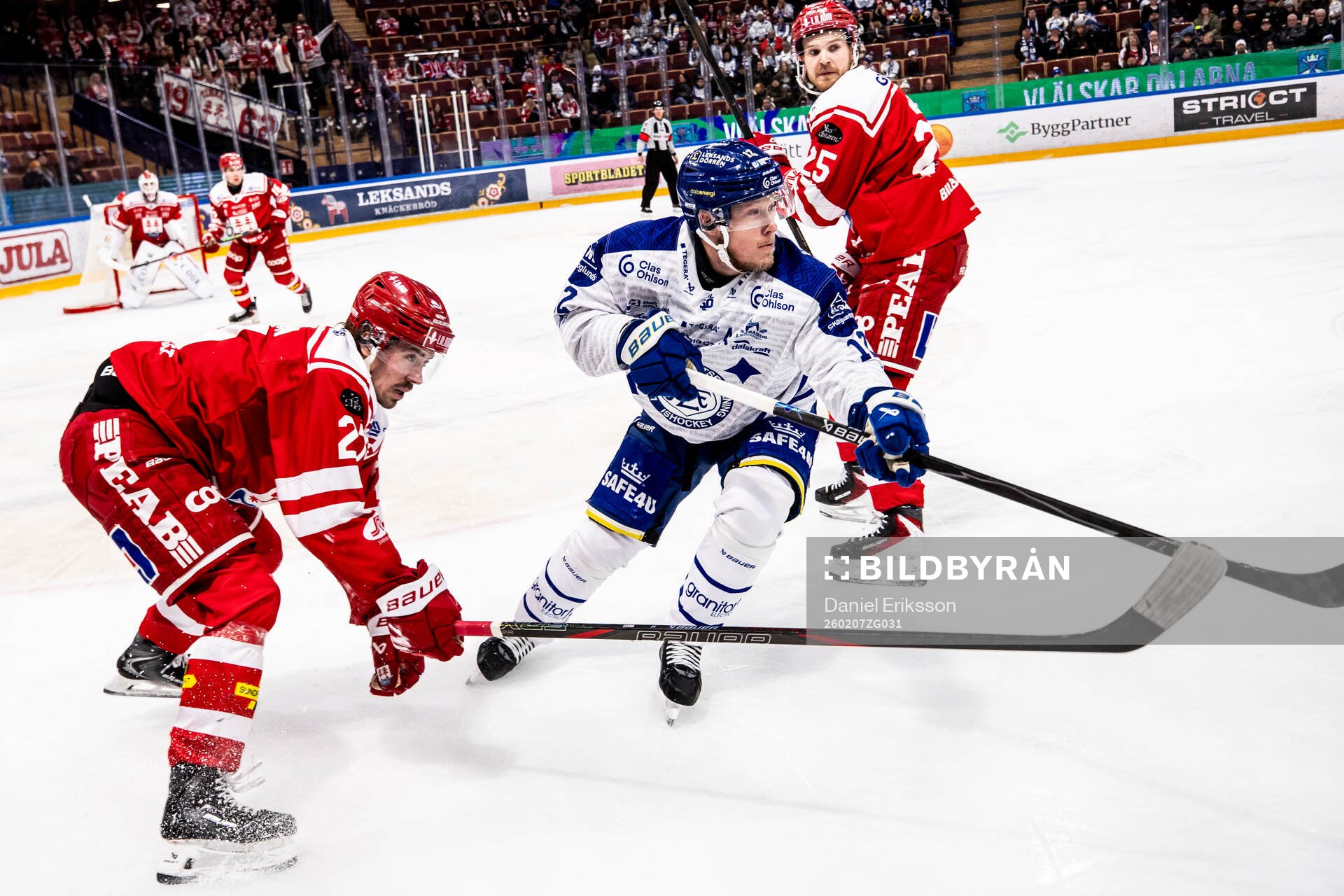 Leksands Kalle Östman och Timrås Ludvig Levinsson