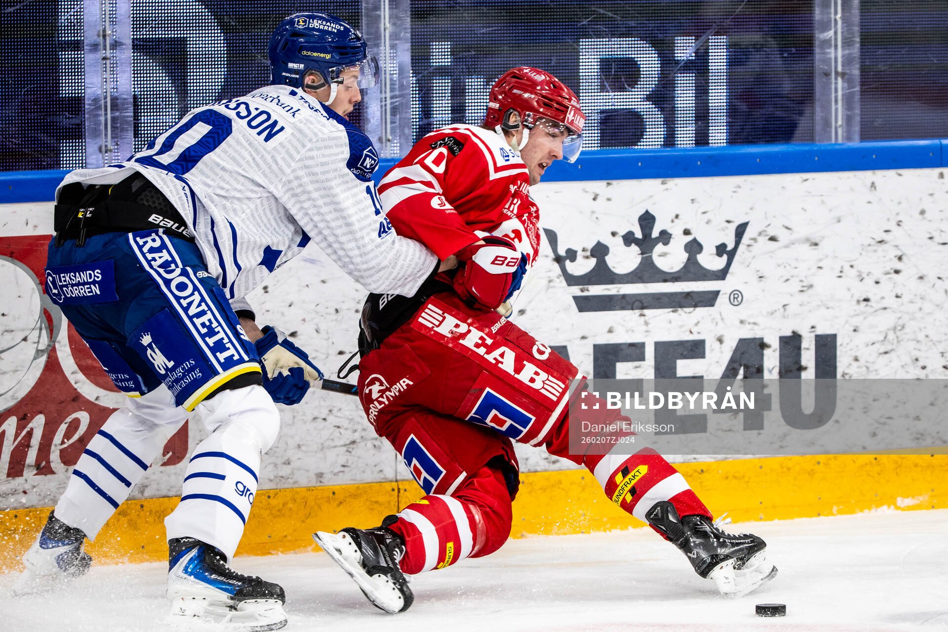 Leksands Anton Johansson och Timrås David Lilja