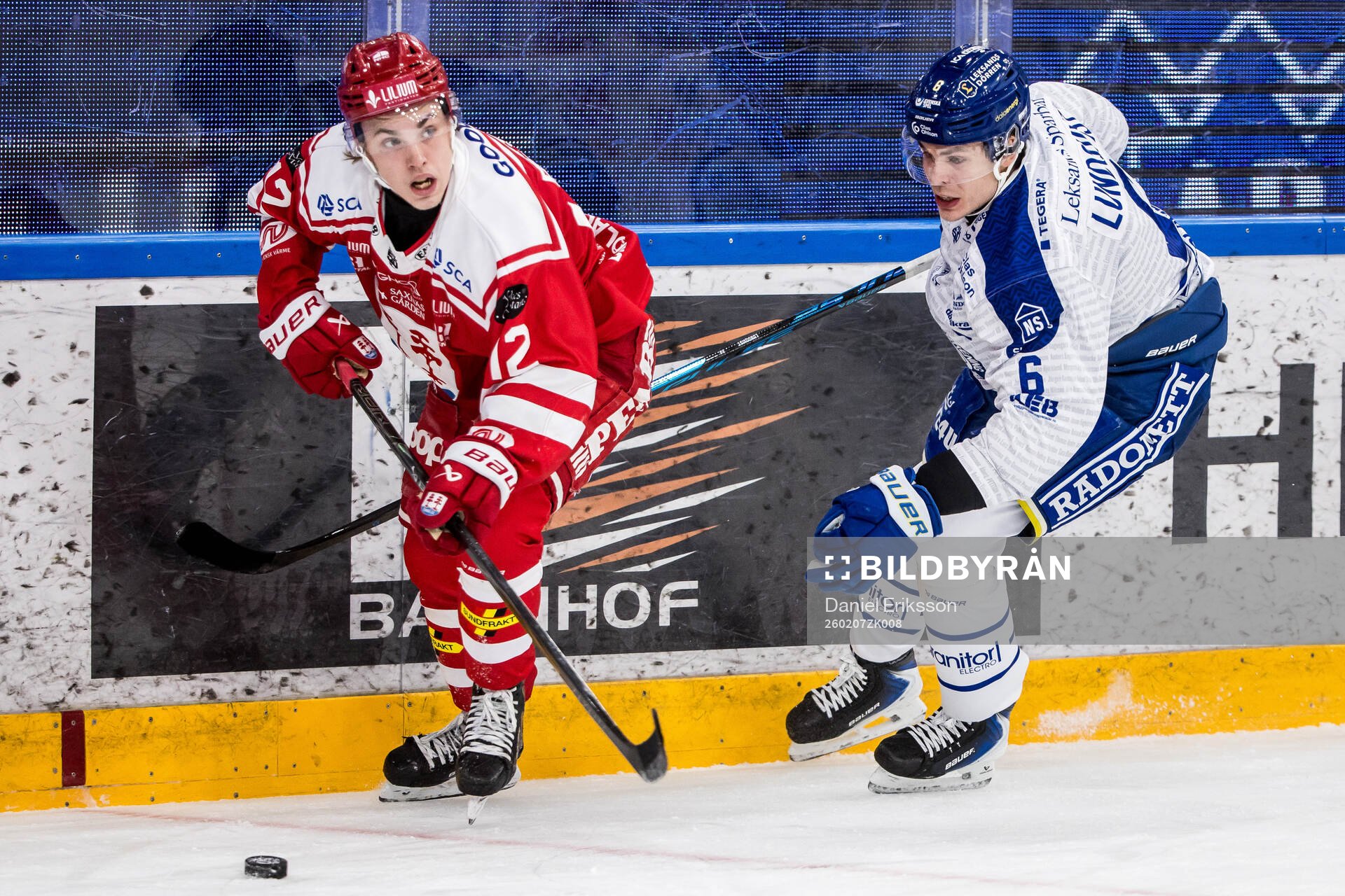 Timrås Linus Eriksson och Leksands Alexander Lundqvist