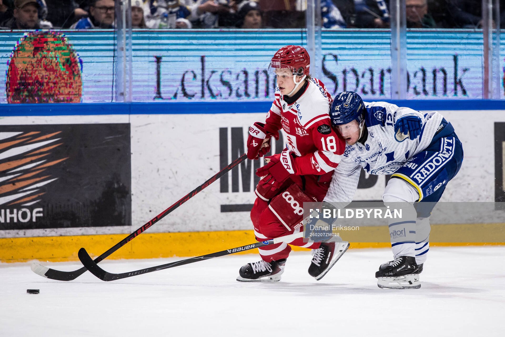 Timrås Eddie Genborg och Leksands Kalle Östman