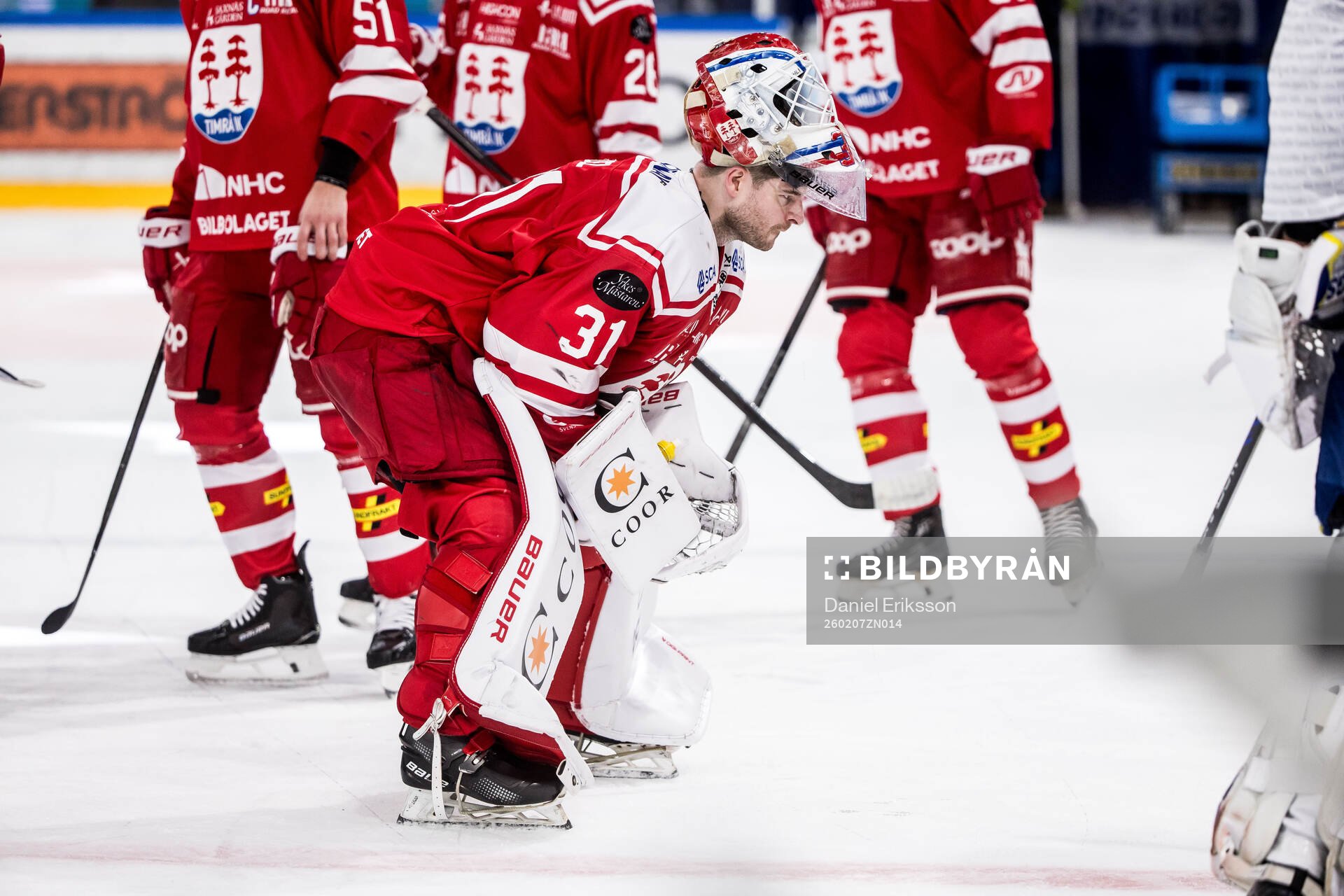 Timrås målvakt Tim Juel