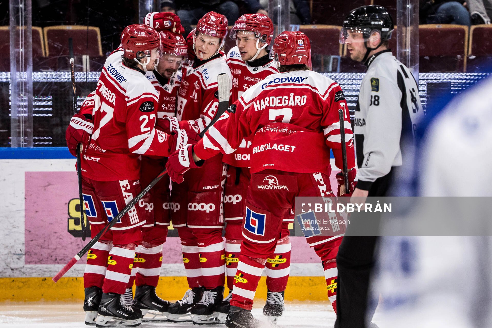 Timrås Eddie Genborg jublar