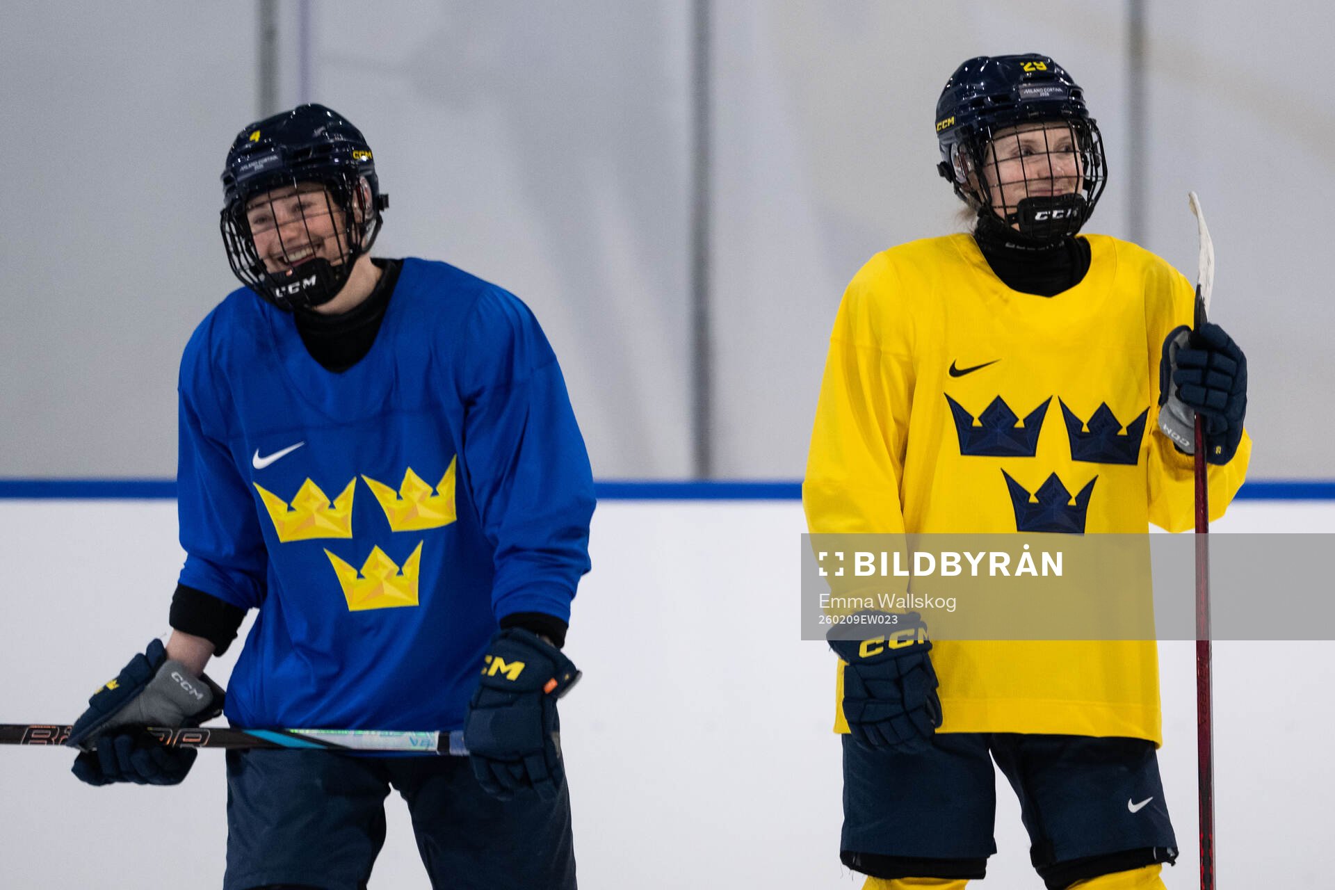 Linnea Andersson and Felizia Wikner Zienkiewicz of Sweden