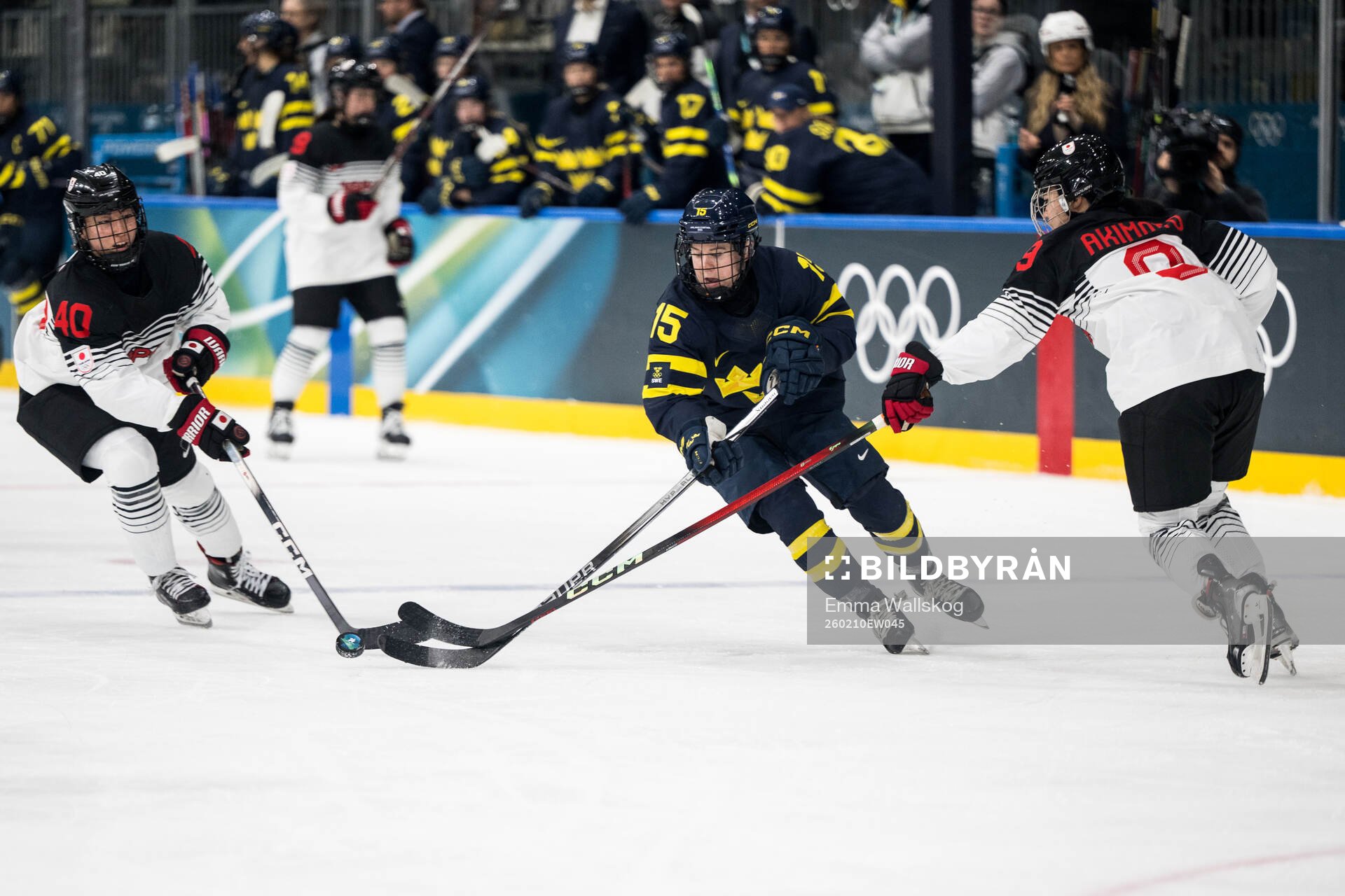 Lisa Johansson of Sweden and Rio Noro and Nana Akimoto of