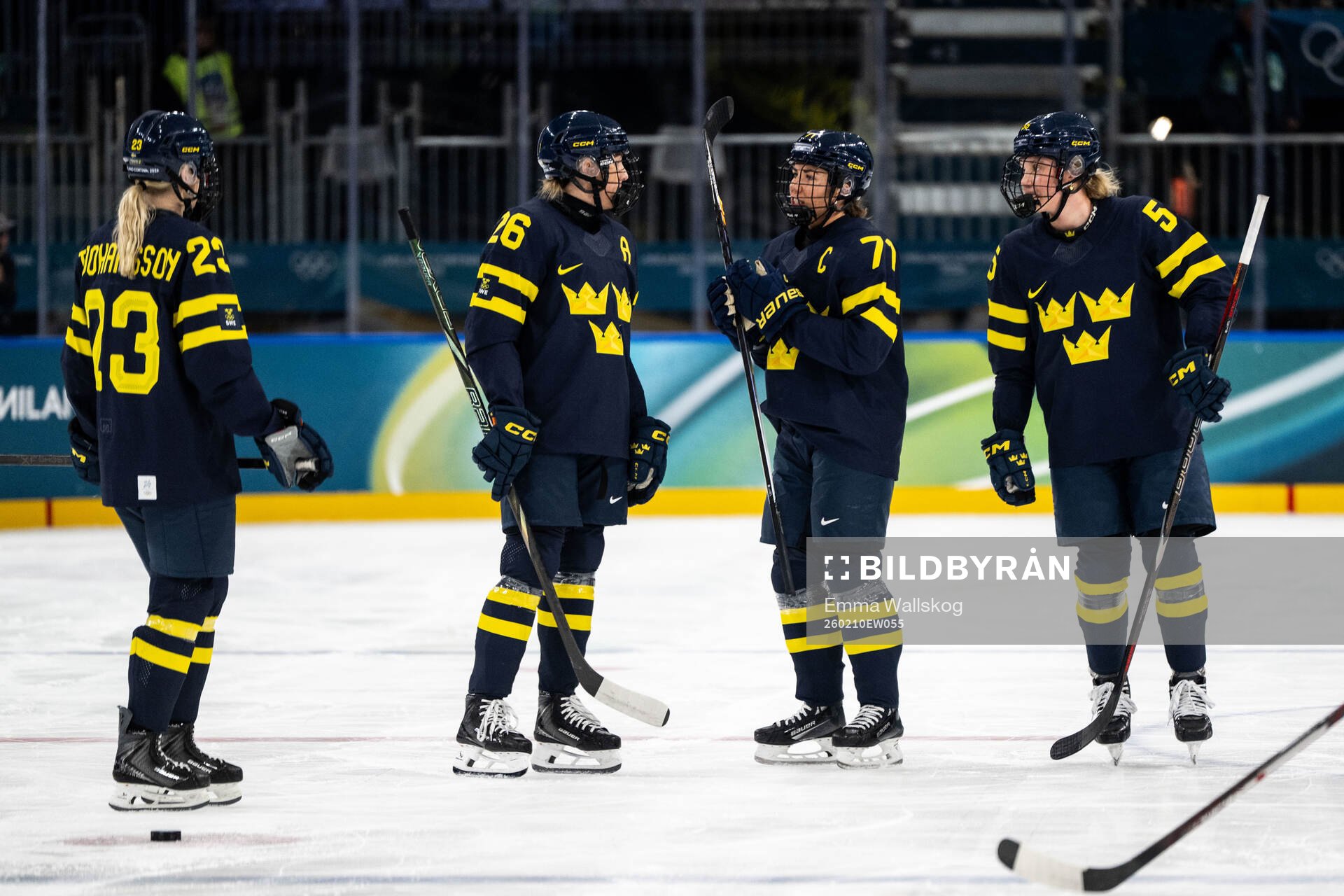 Thea Johansson, Hanna Olsson, Anna Kjellbin and Jenna