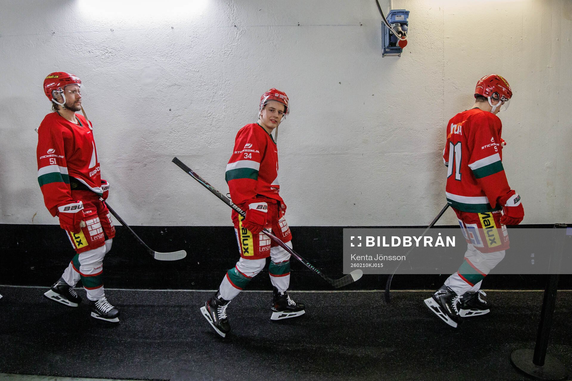 Modos Victor Berglund, Hugo Hallin och Linus Andersson