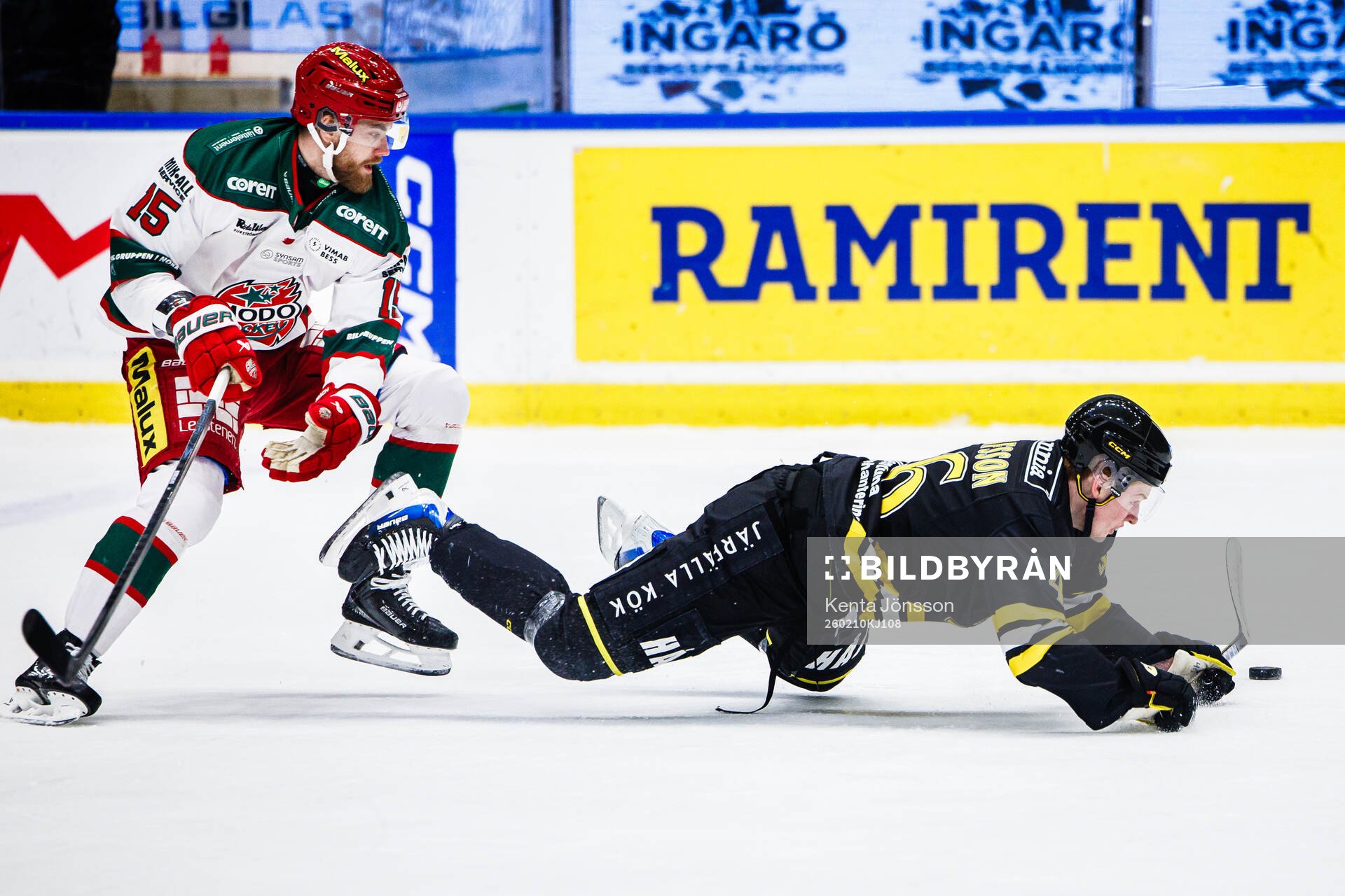 Modos Jacob Bjerselius och AIKs Viggo Gustafsson