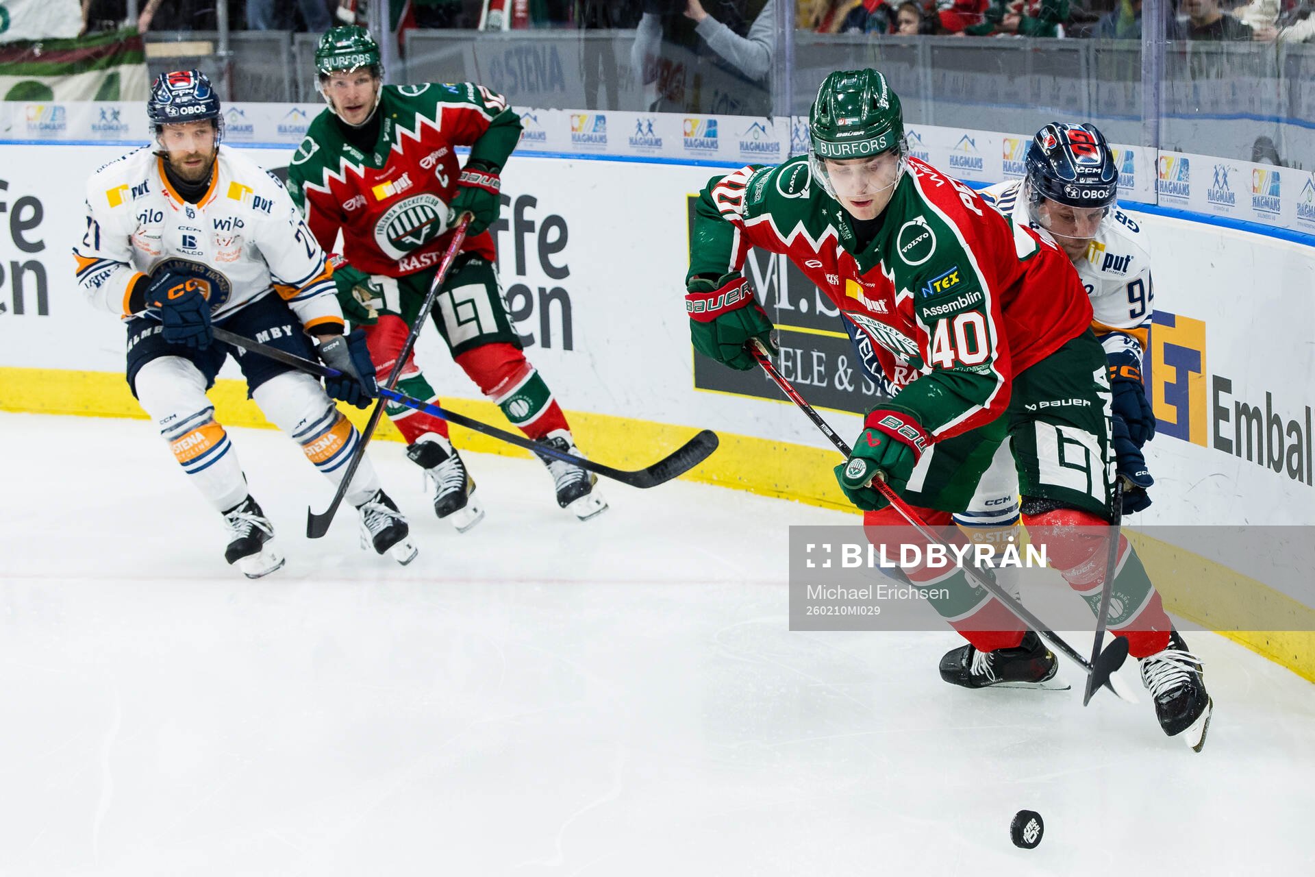 Frölundas Jacob Peterson och Växjös Joel Persson
