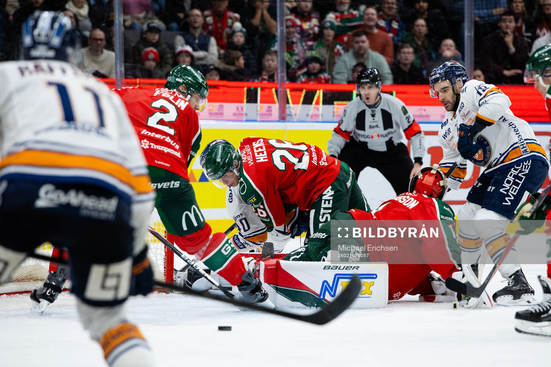 Växjös Dennis Rasmussen och Reid Gardiner