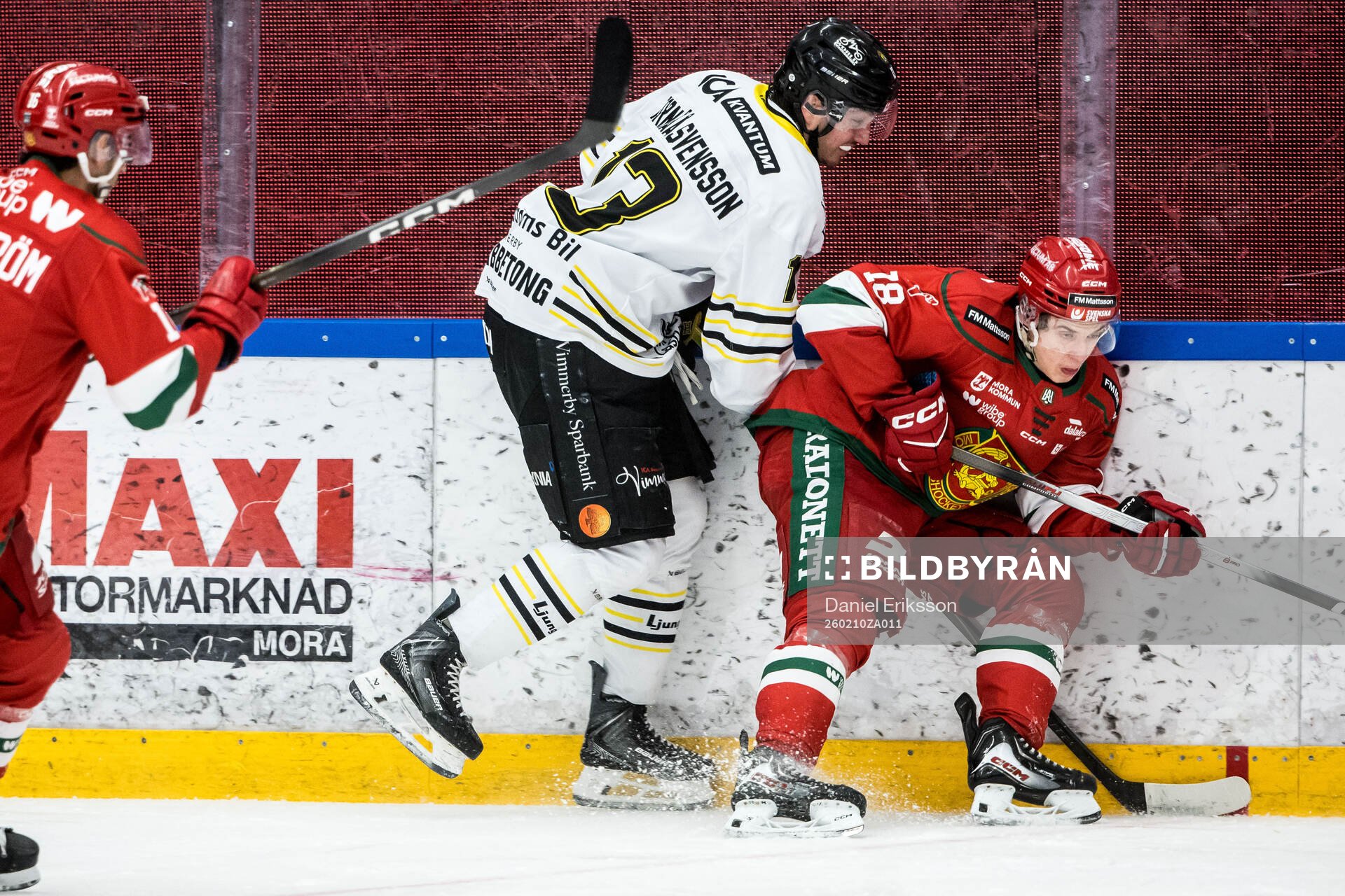 Vimmerbys Filip Fornåå Svensson och Moras Tim Thomsson