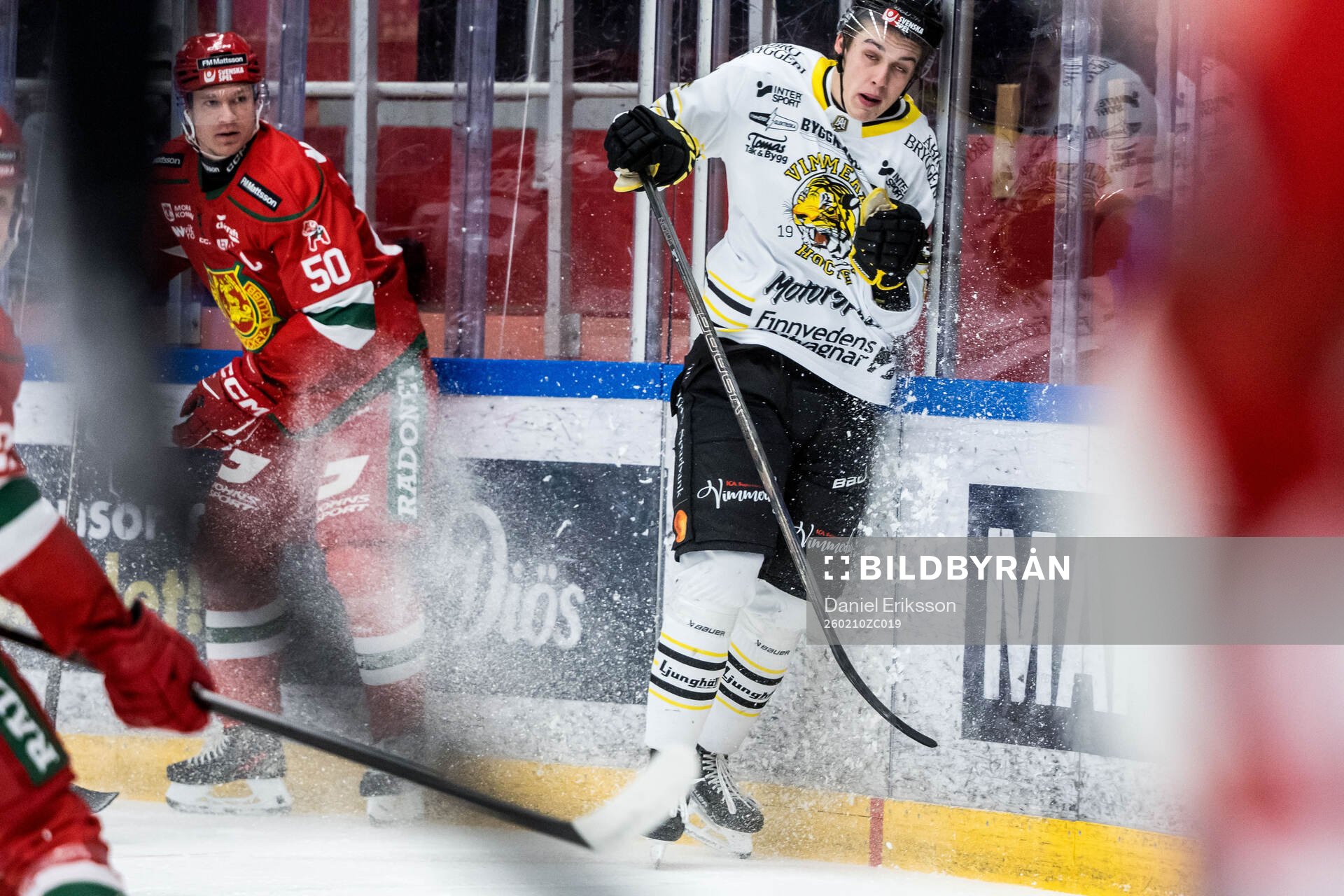 Moras Tobias Ekberg och Vimmerbys August Lissel