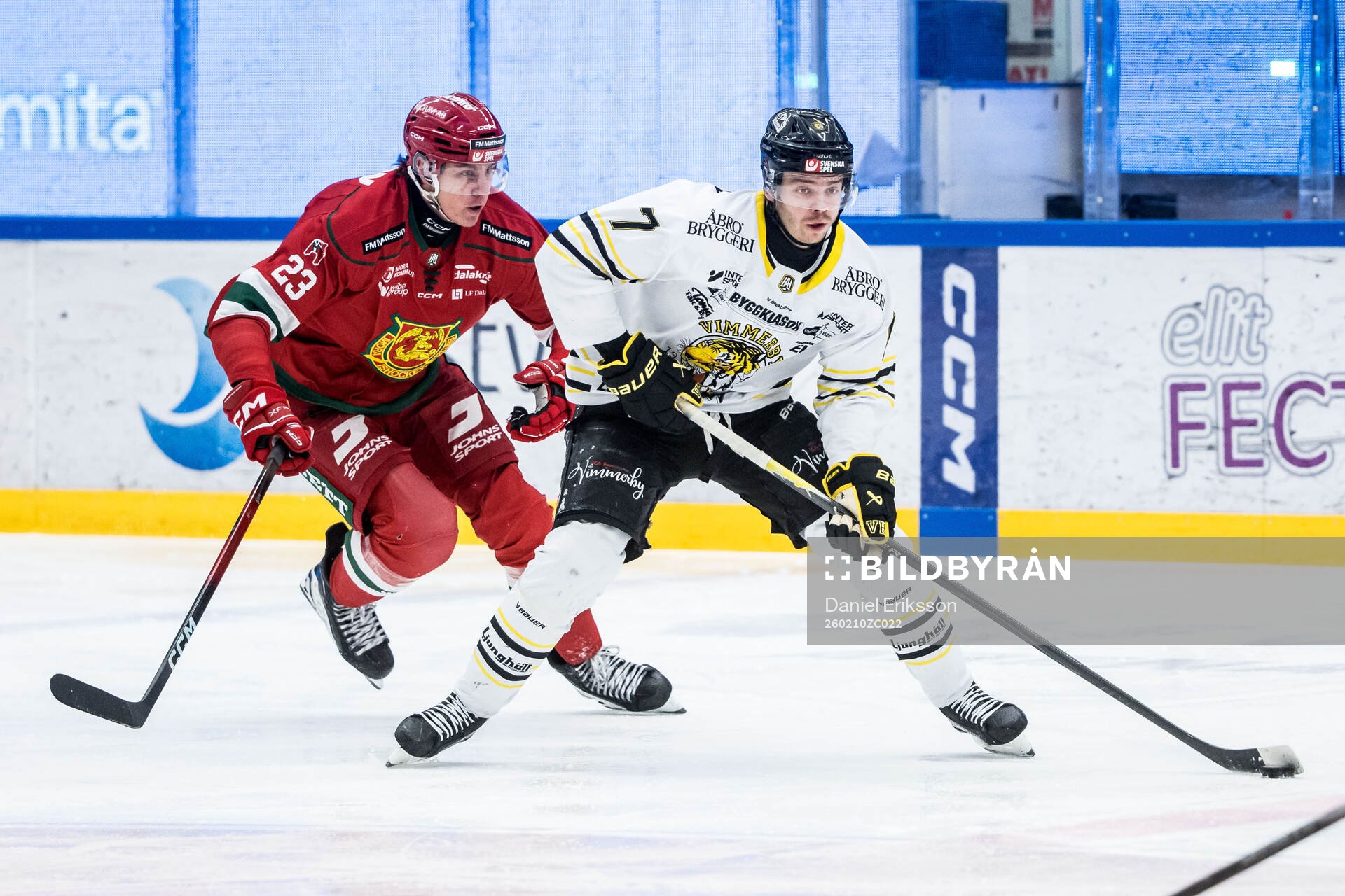 Moras Gustav Olhaver och Vimmerbys Gustaf Malmkvist