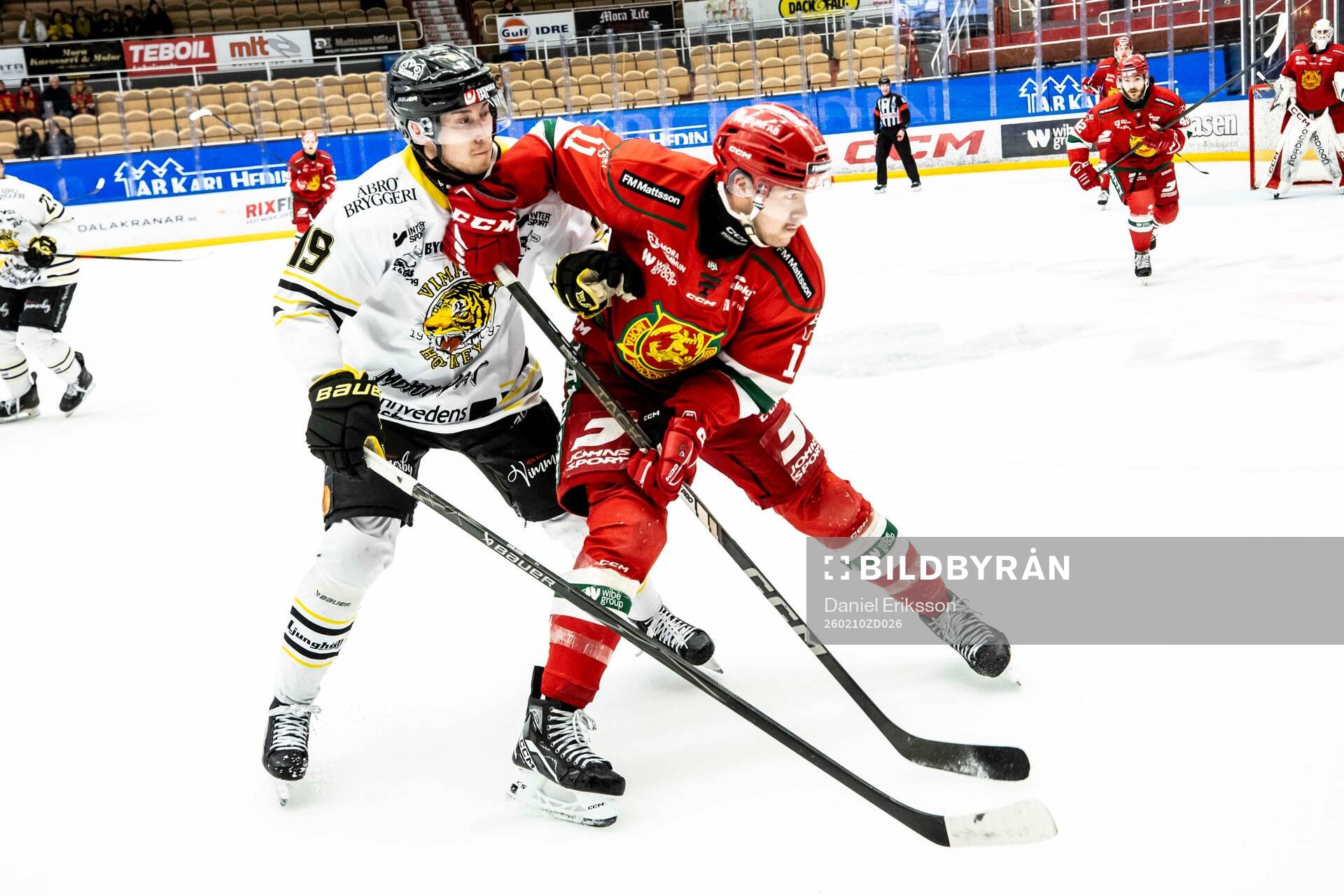 Vimmerbys Anton Carlsson och Moras Gustav Salmi-Lilja