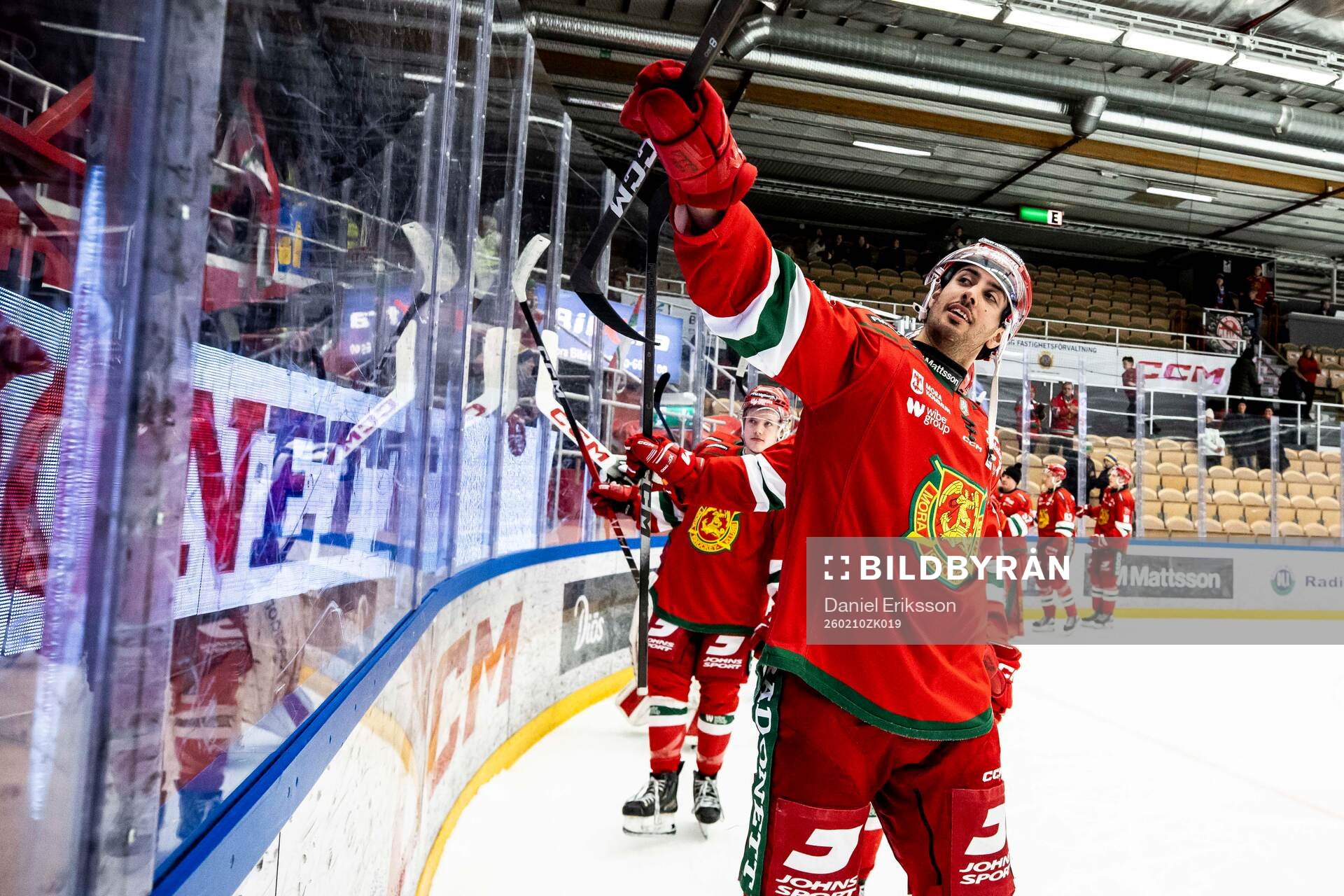 Moras Marcus Karlström jublar