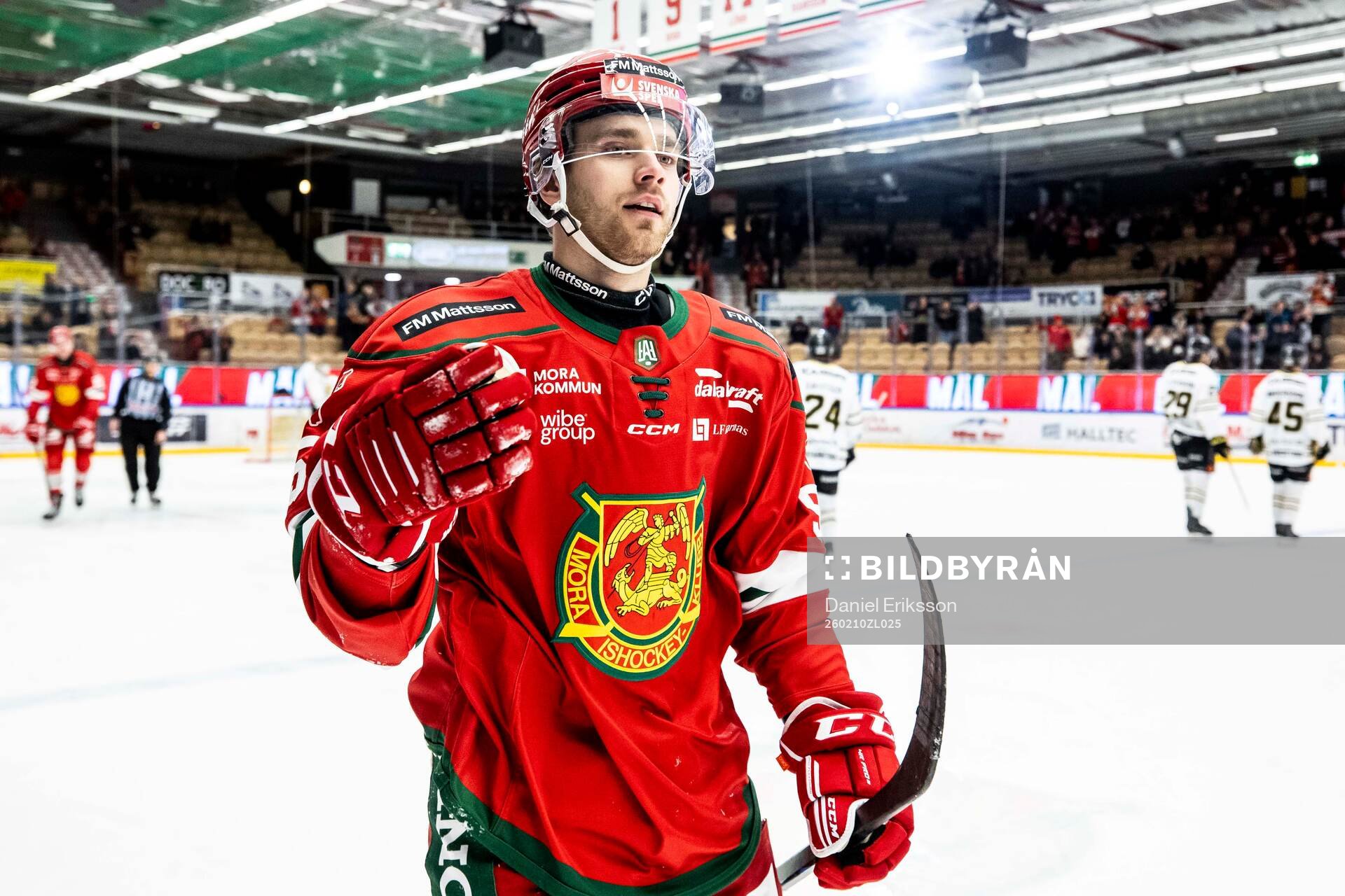 Moras Isac Jonsson jubel 1-1