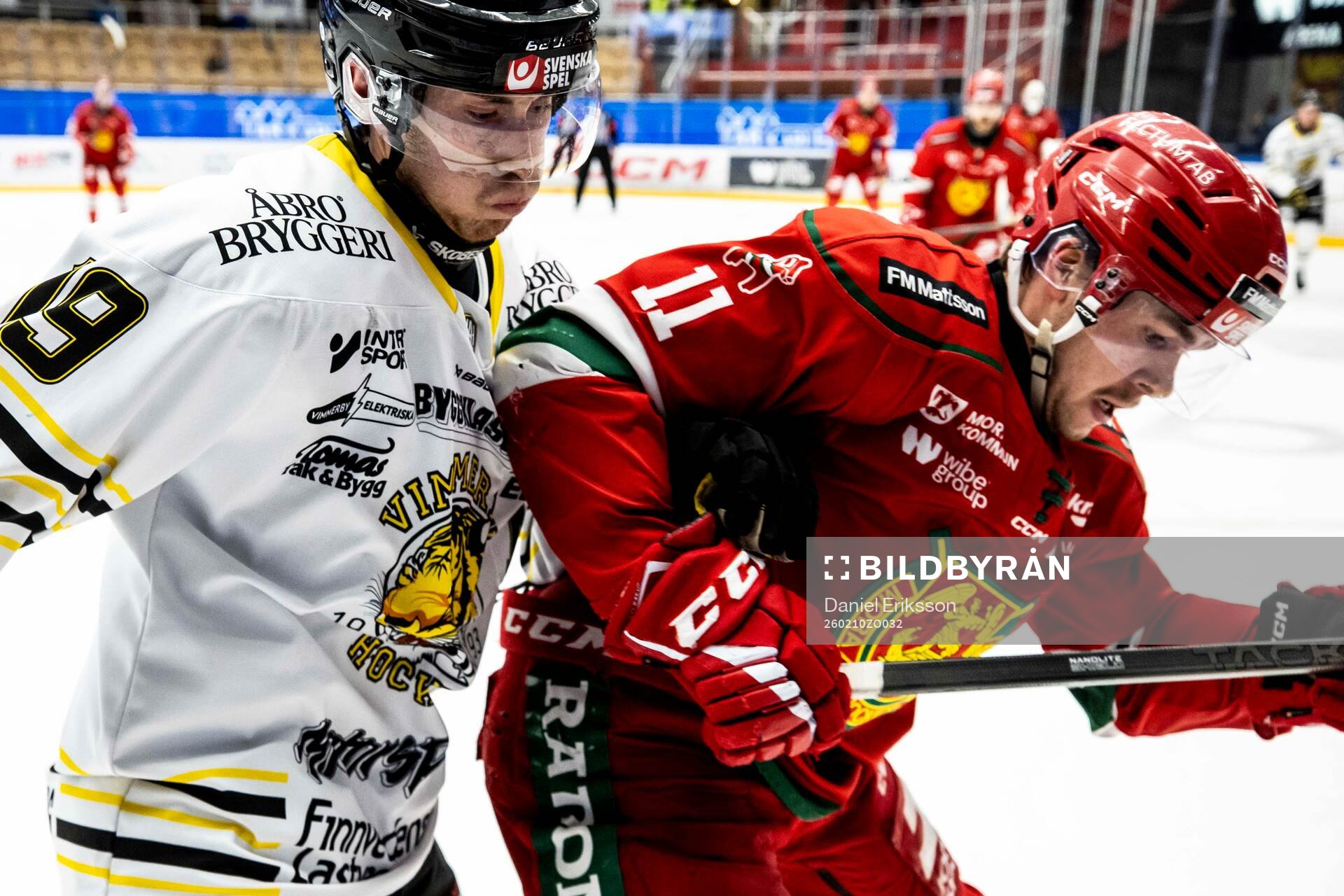Vimmerbys Anton Carlsson och Moras Gustav Salmi-Lilja