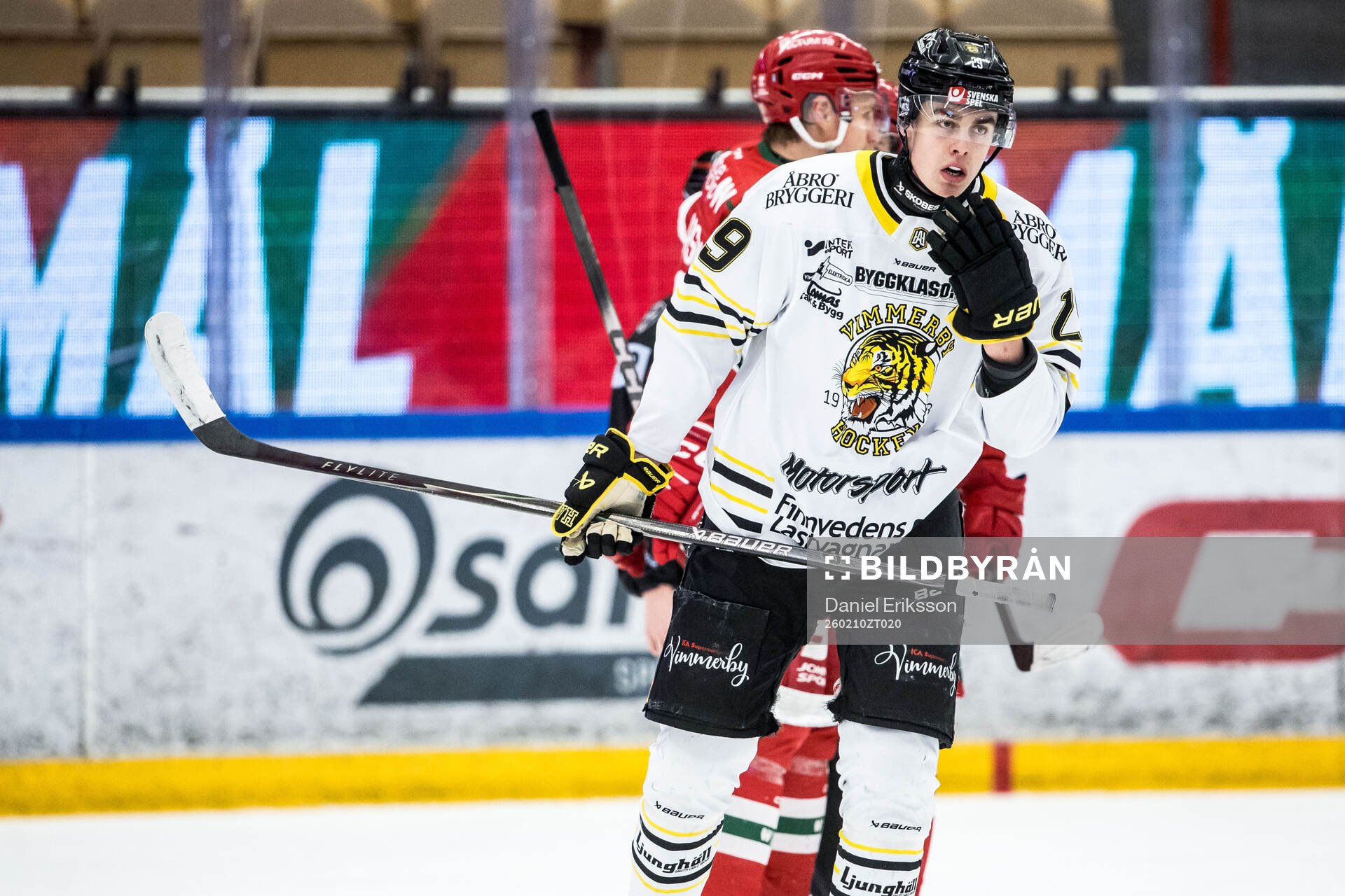 Vimmerbys Adam Petersson deppar
