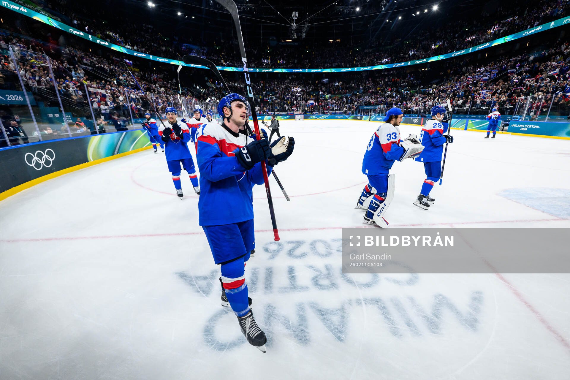 Adam Ruzicka of Slovakia celebrates