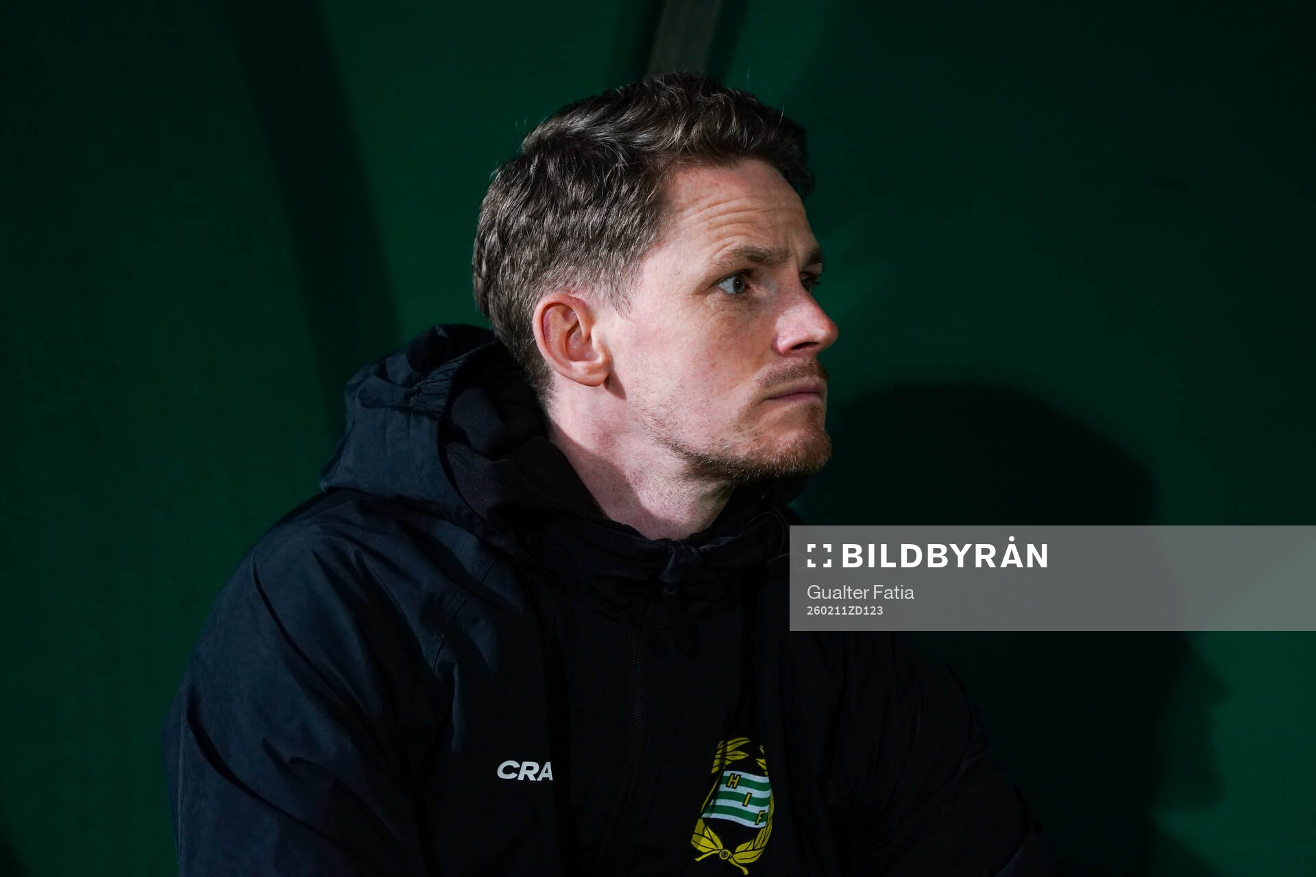 head coach William Strömberg of Hammarby
