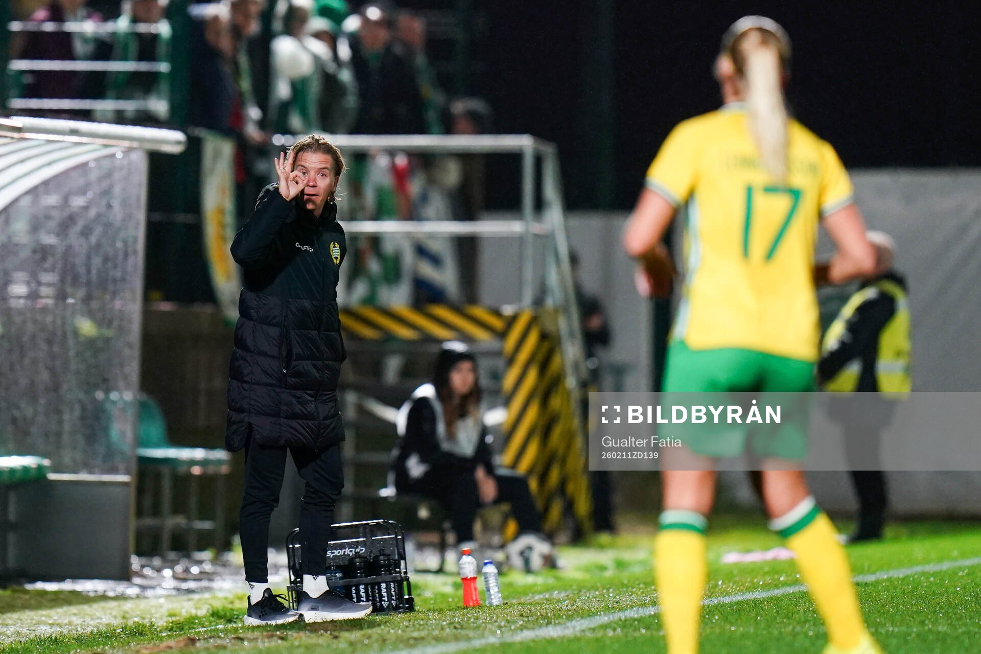 Coach Øyvind Tjelde Haga of Hammarby