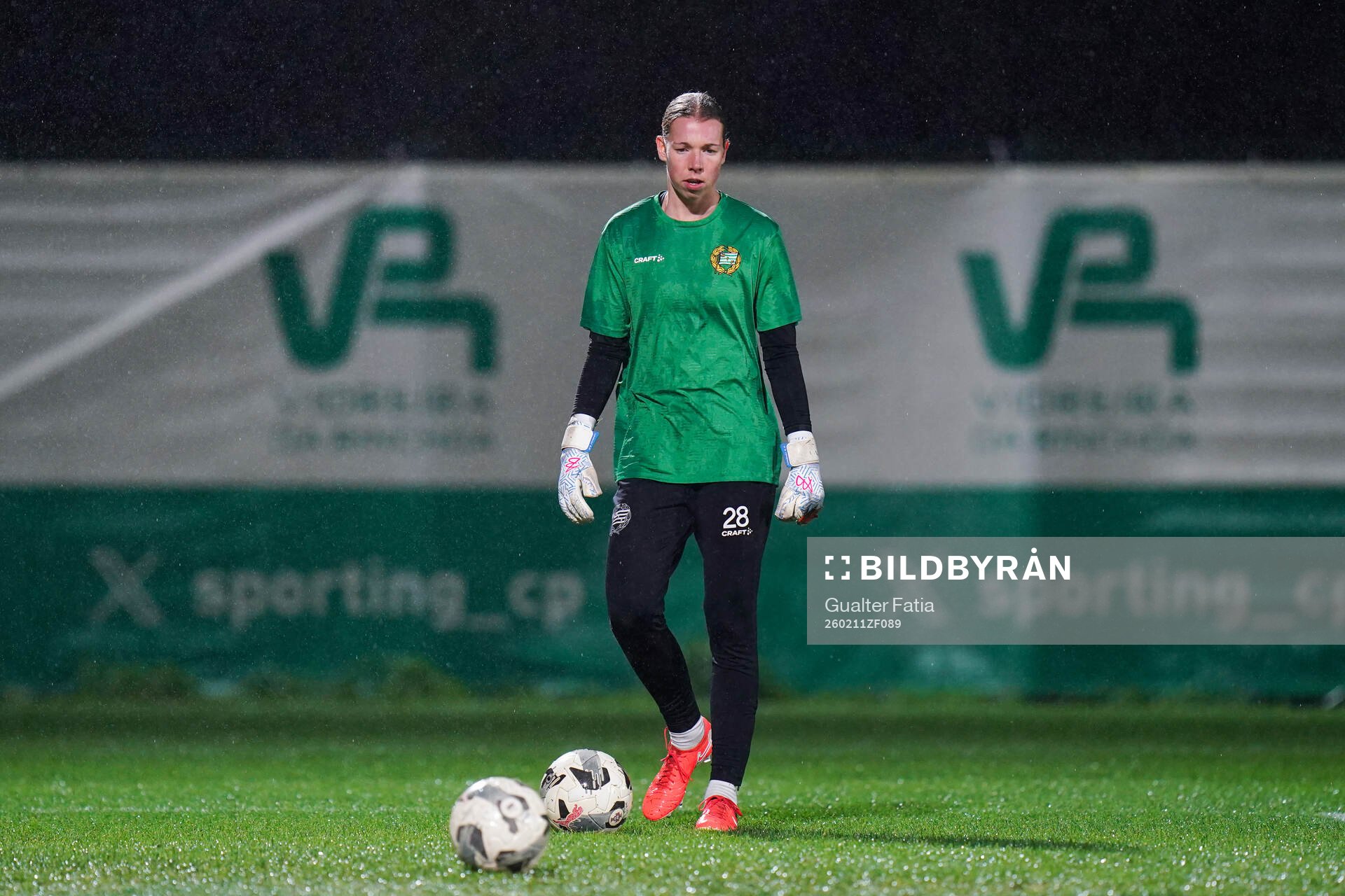 goalkeeper Melina Loeck of Hammarby