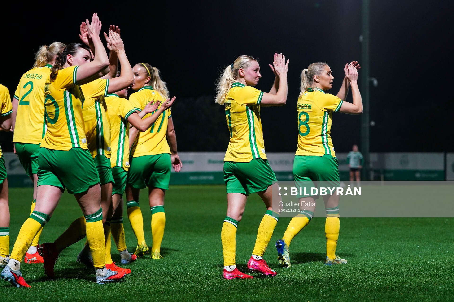 Emilie Joramo of Hammarby celebrates