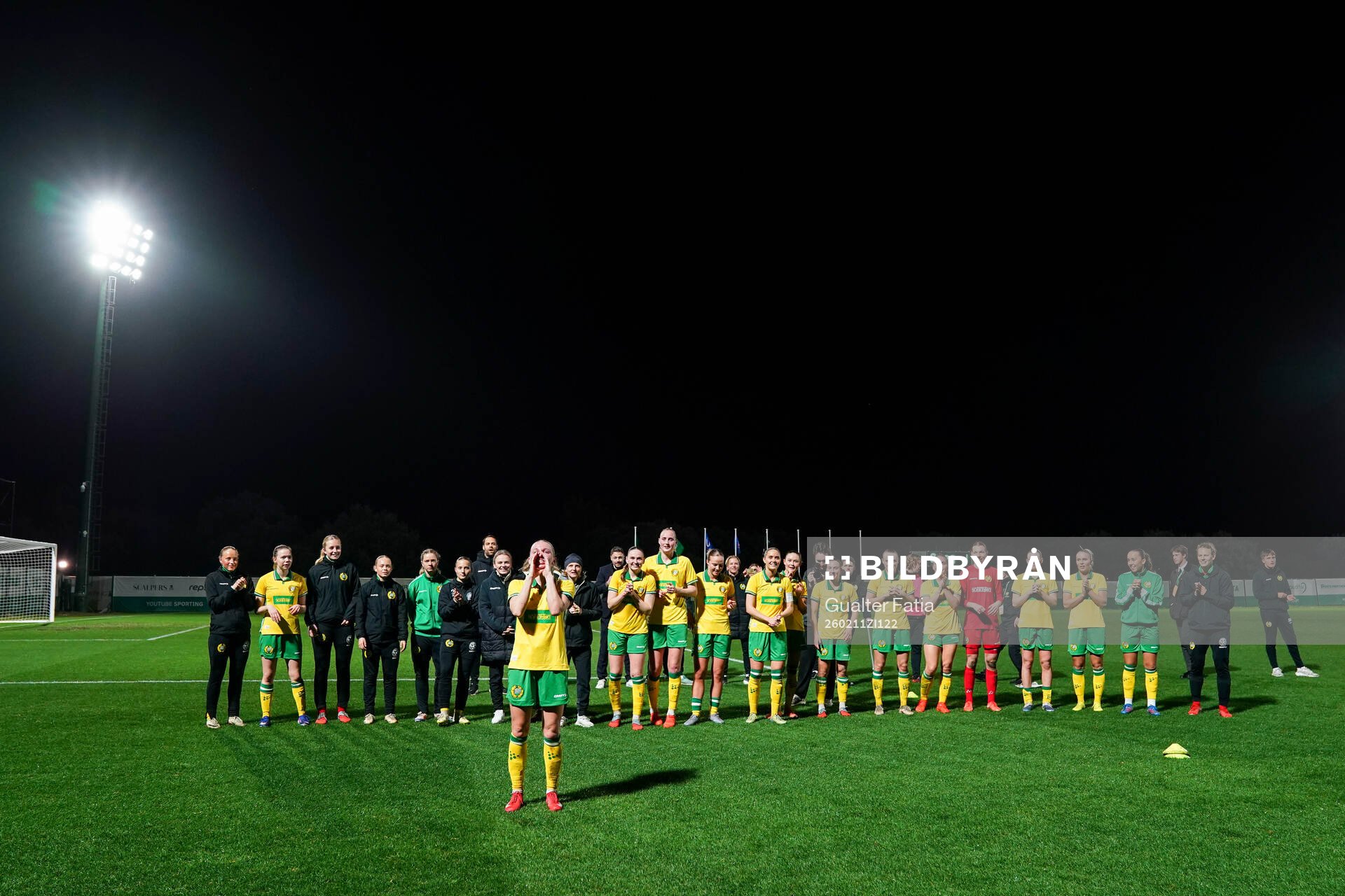 Players of Hammarby celebrate