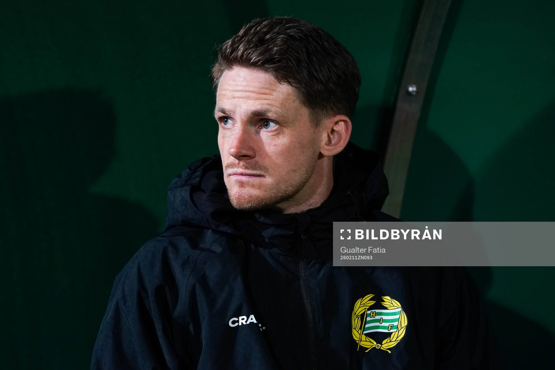 head coach William Strömberg of Hammarby