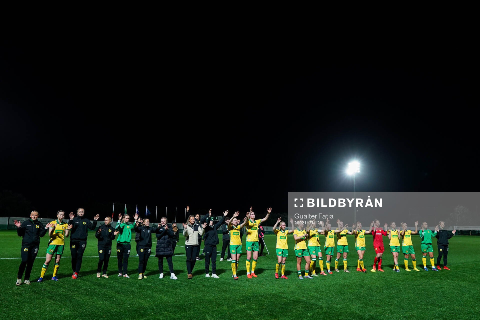 Players of Hammarby celebrate