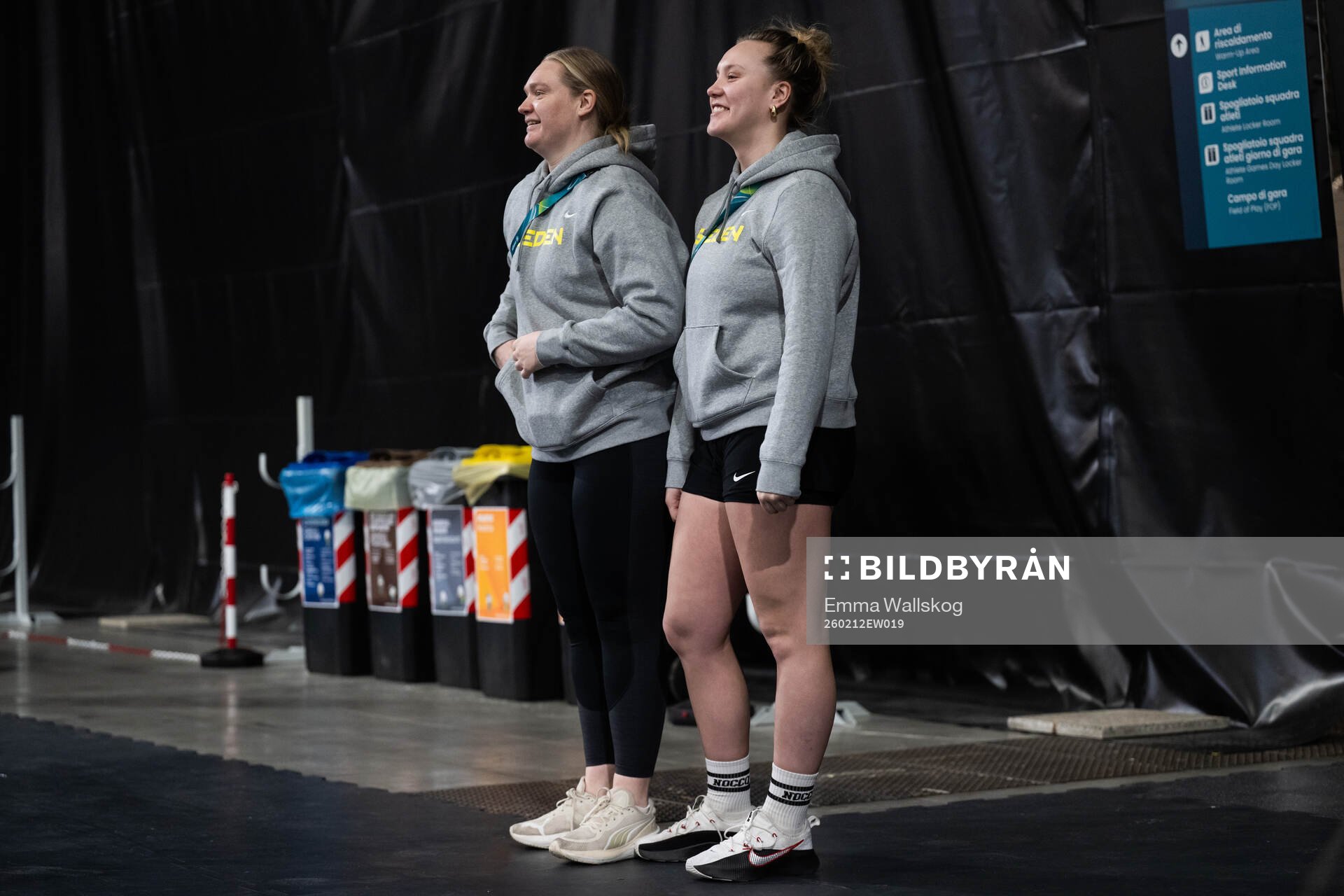 Jenna Raunio of Sweden watches from the sideline at a ice
