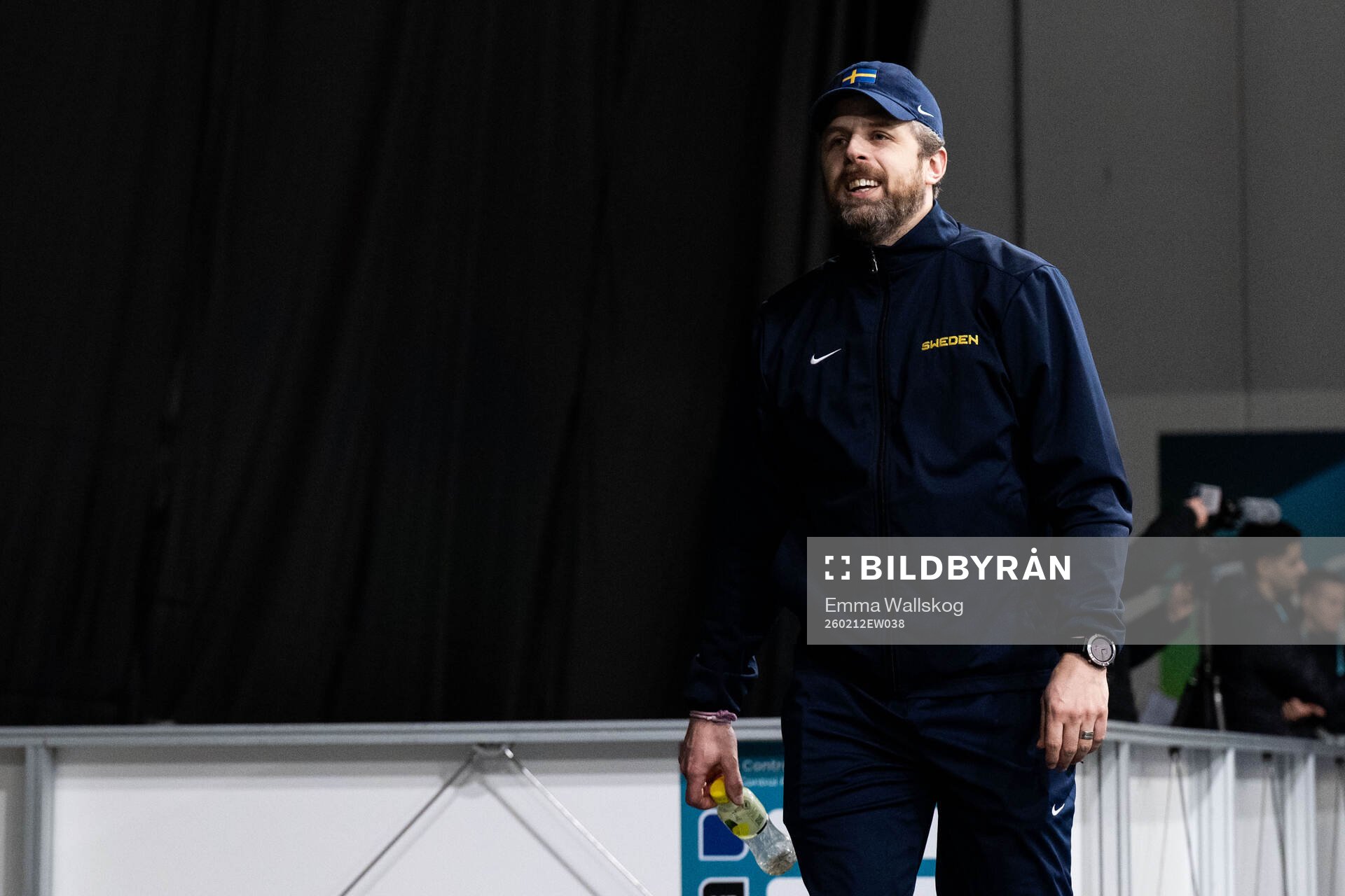 Head coach Ulf Lundberg of Sweden