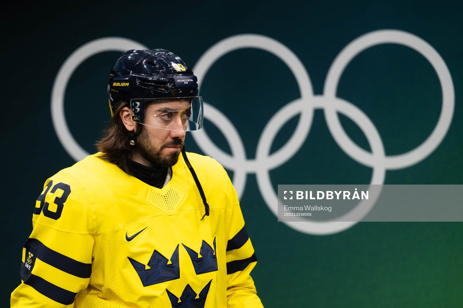 Mika Zibanejad of Sweden