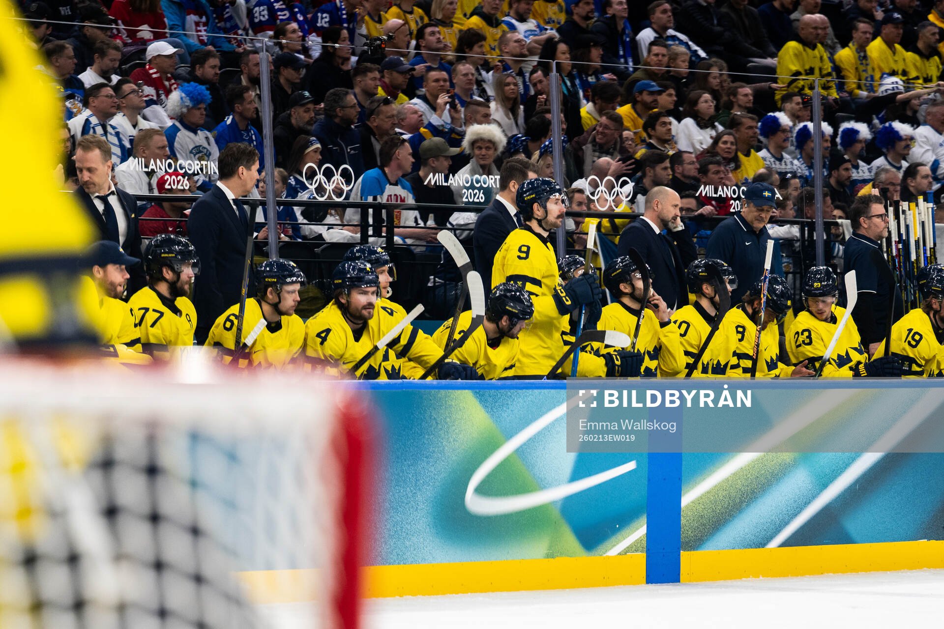 Filip Forsberg of Sweden in the men's ice hockey game
