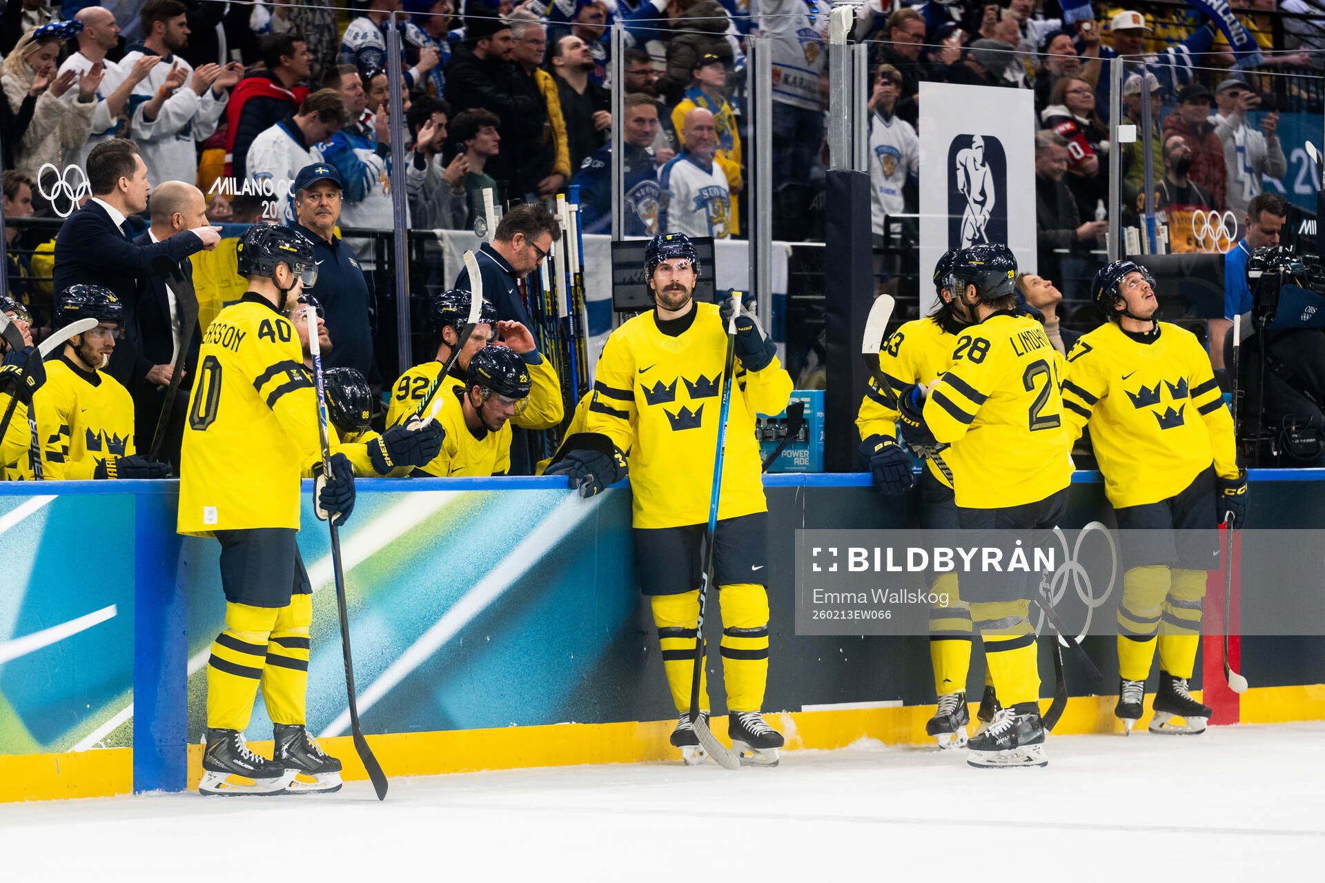 Elias Pettersson, Filip Forsberg, Elias Lindholm and