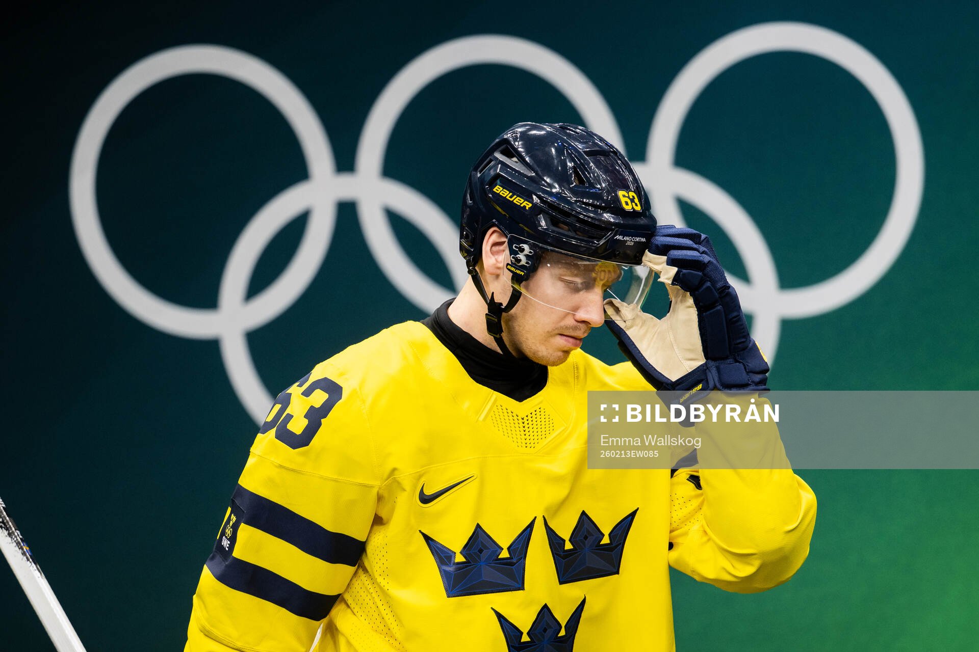 Jesper Bratt of Sweden