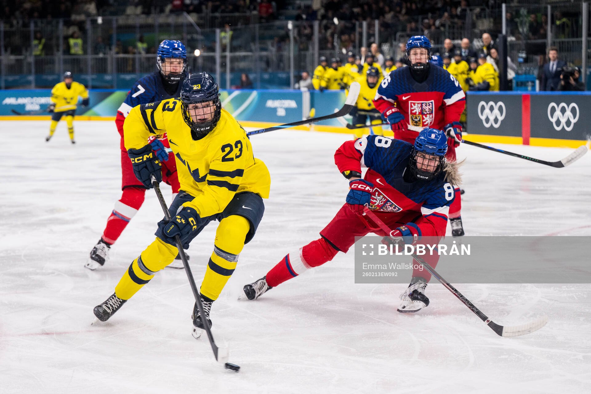 Thea Johansson of Sweden and Tereza Pistekova of Czech